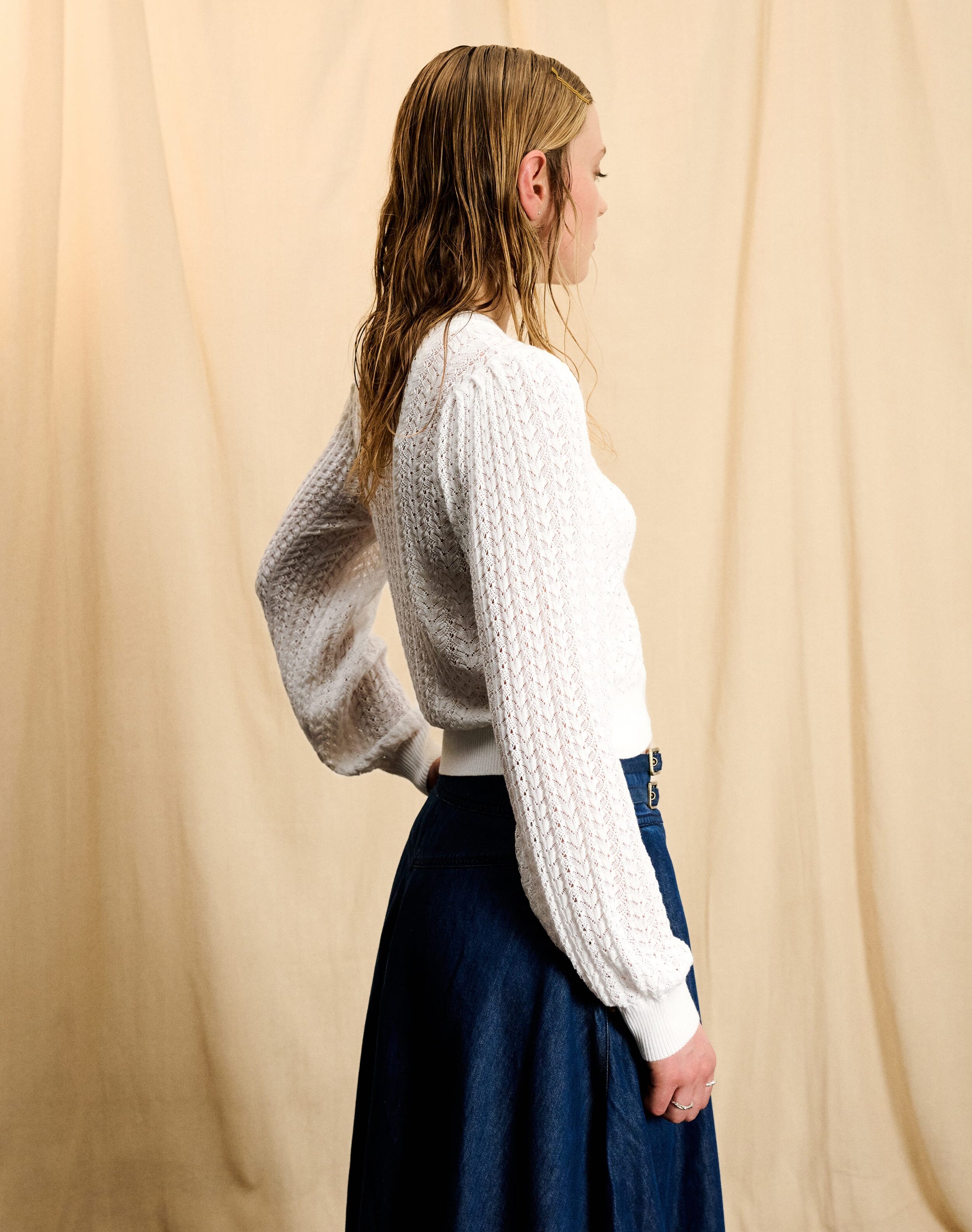The Lace Knit Cardigan
