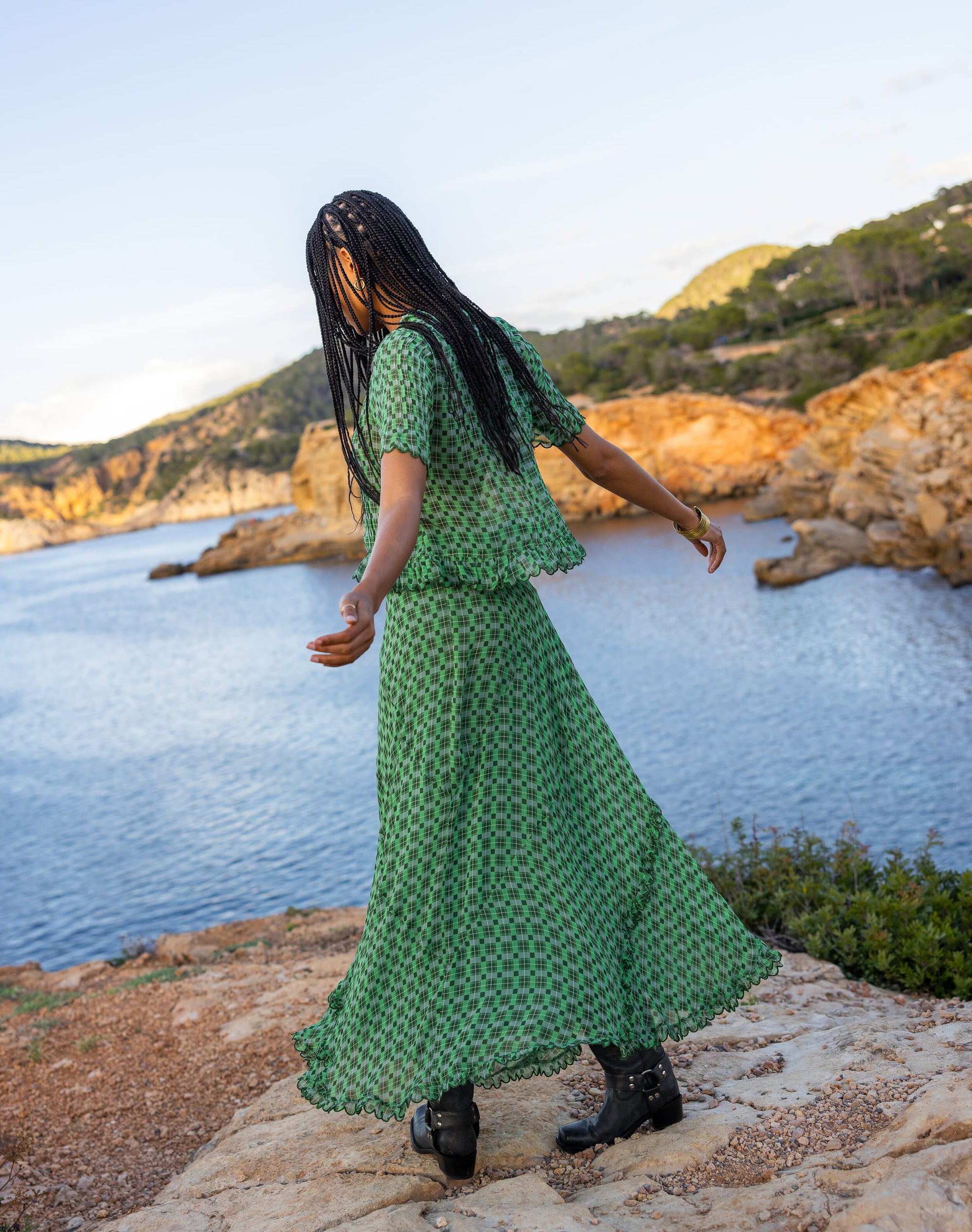 The Check Skirt