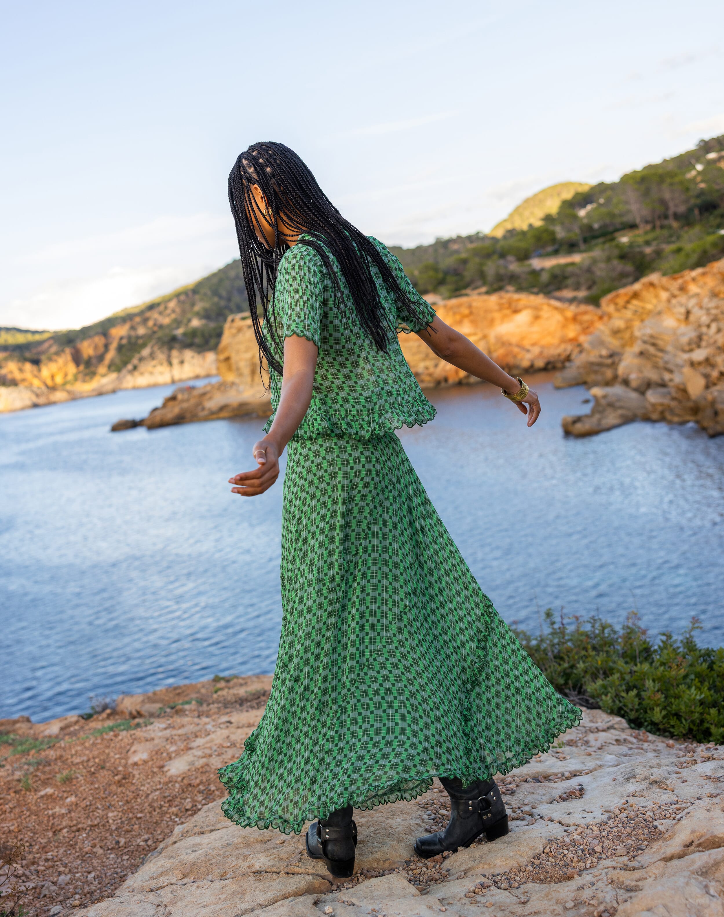 The Check Skirt
