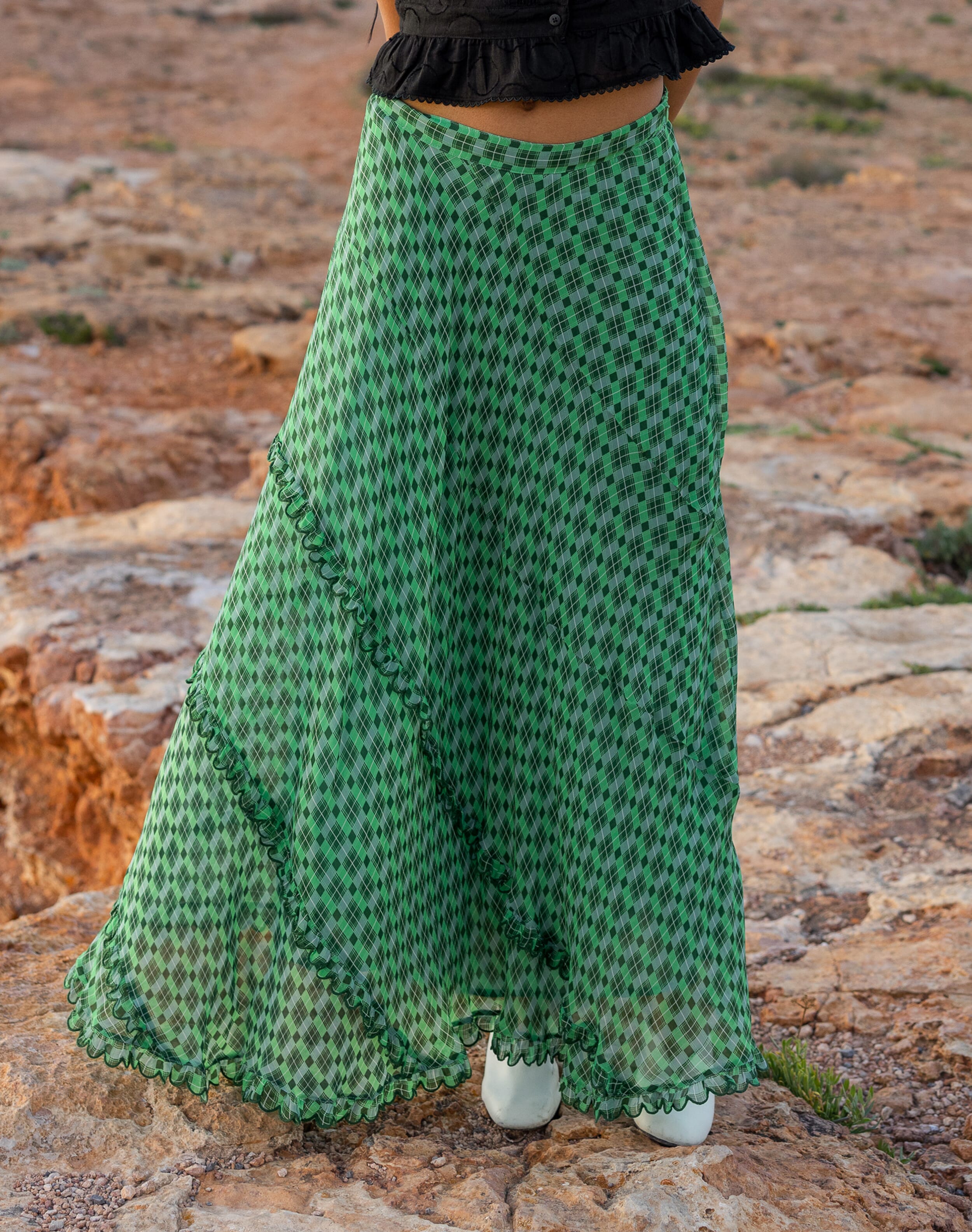 The Check Skirt