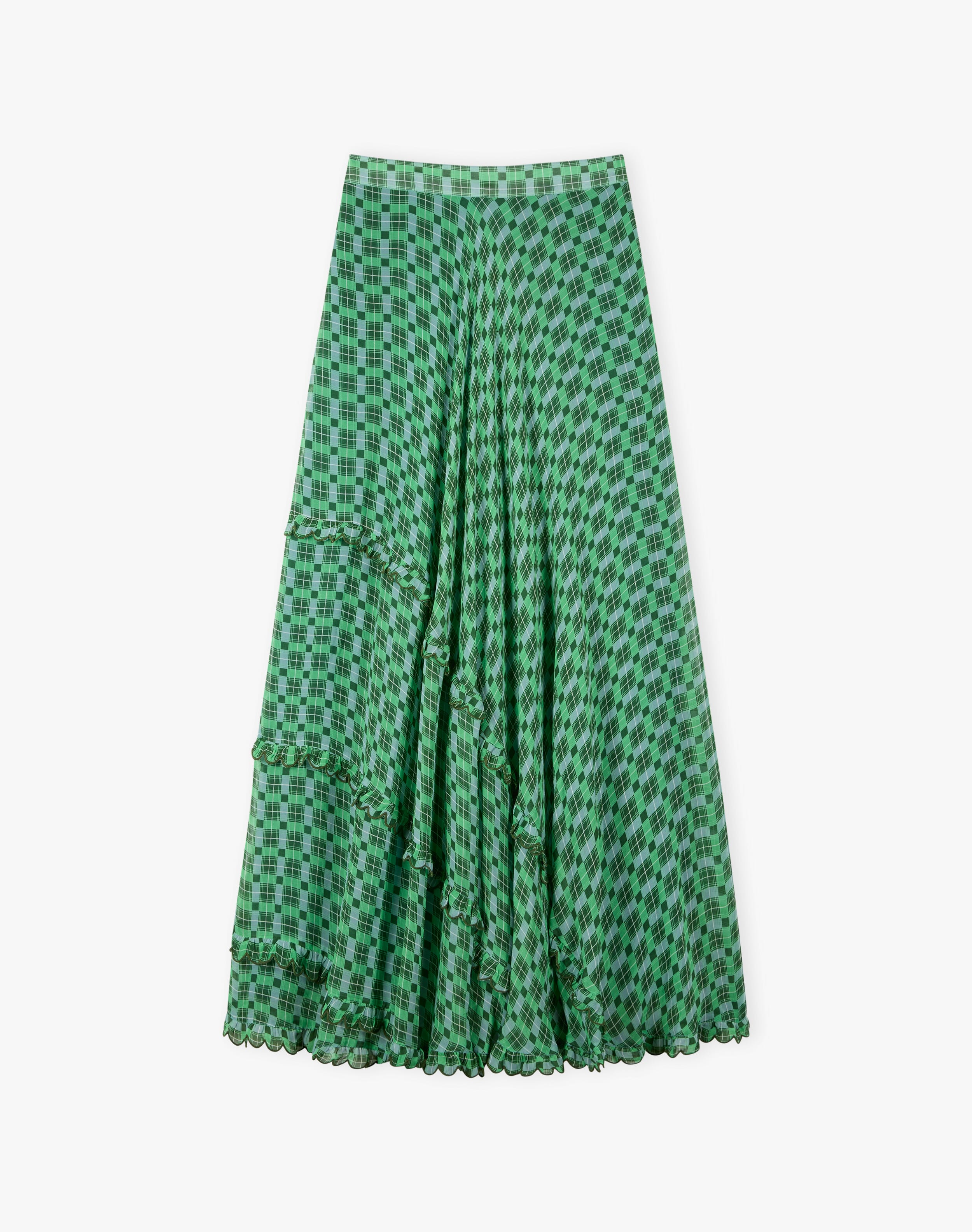 The Check Skirt