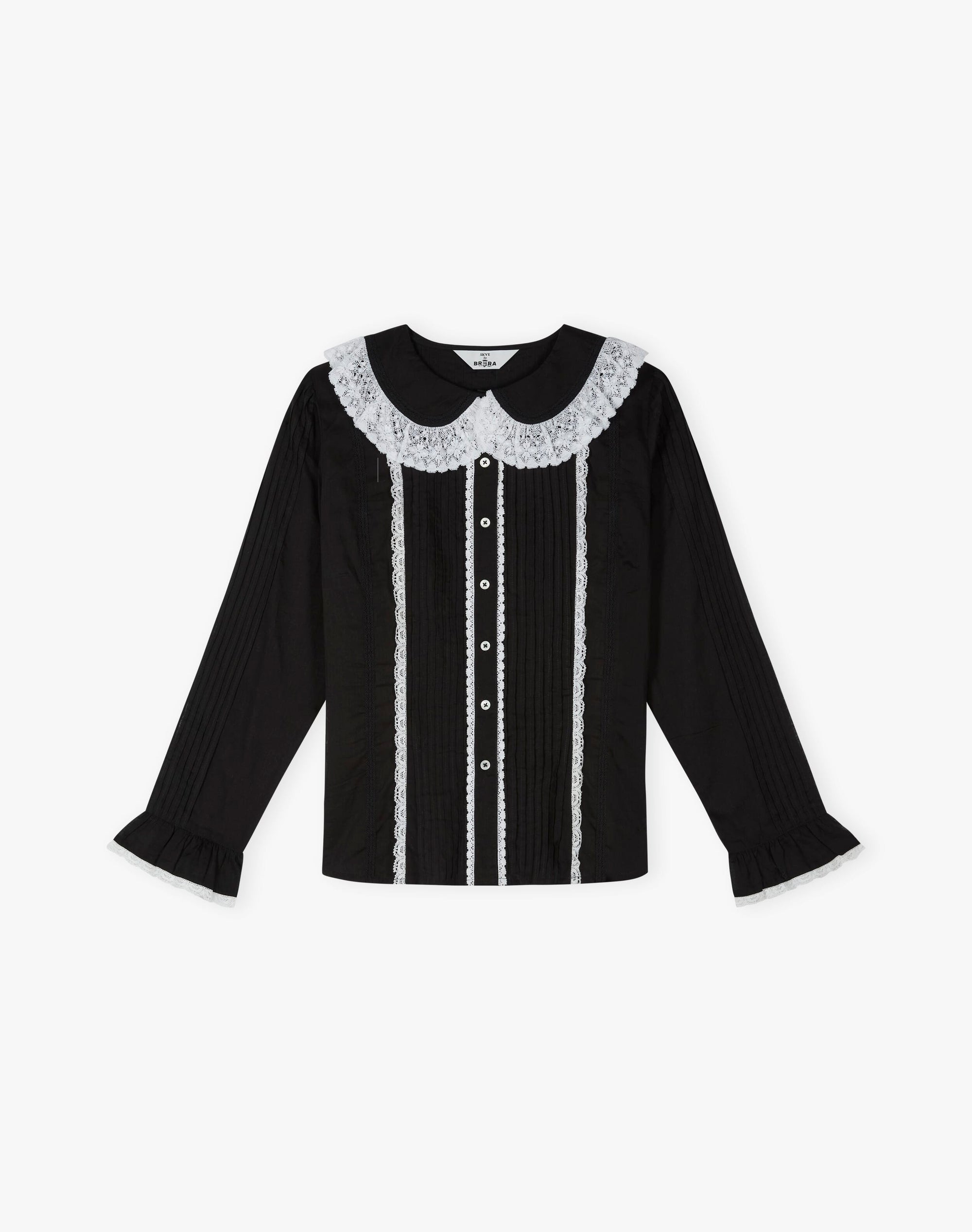 The Organic Cotton Lace Blouse