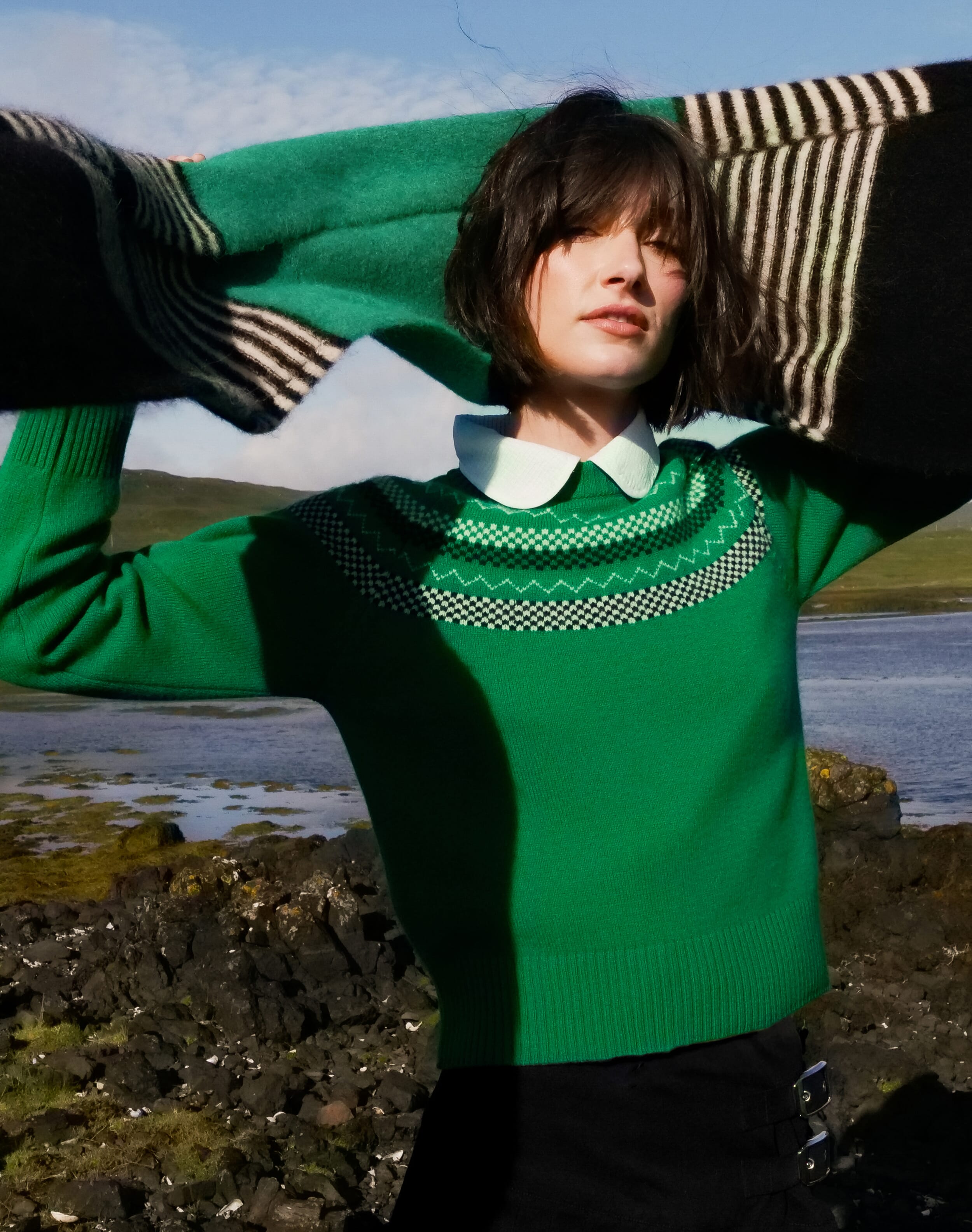 The Alpaca Stripe Scarf