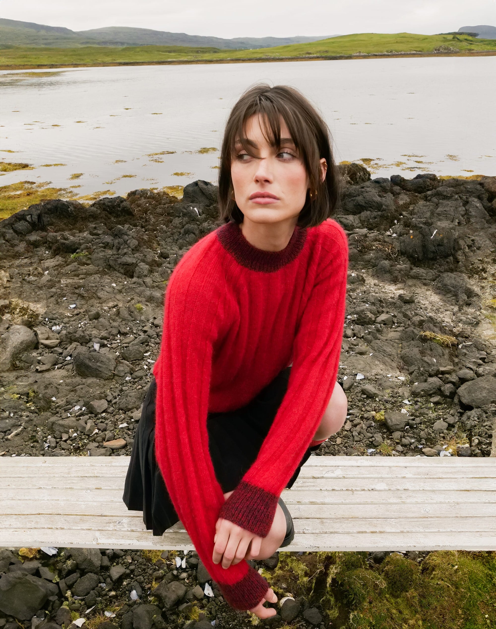 The Mohair Ribbed Jumper