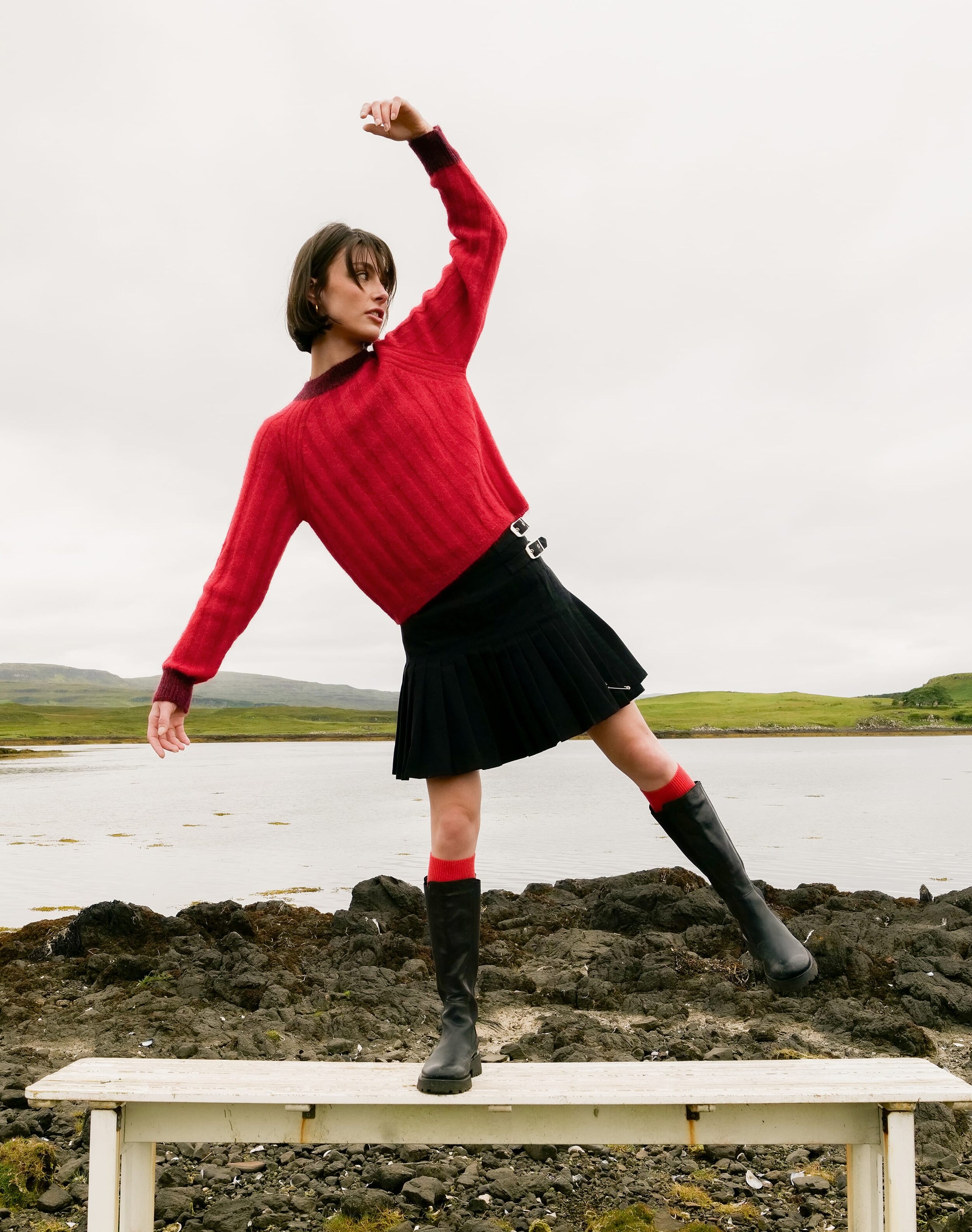 The Mohair Ribbed Jumper