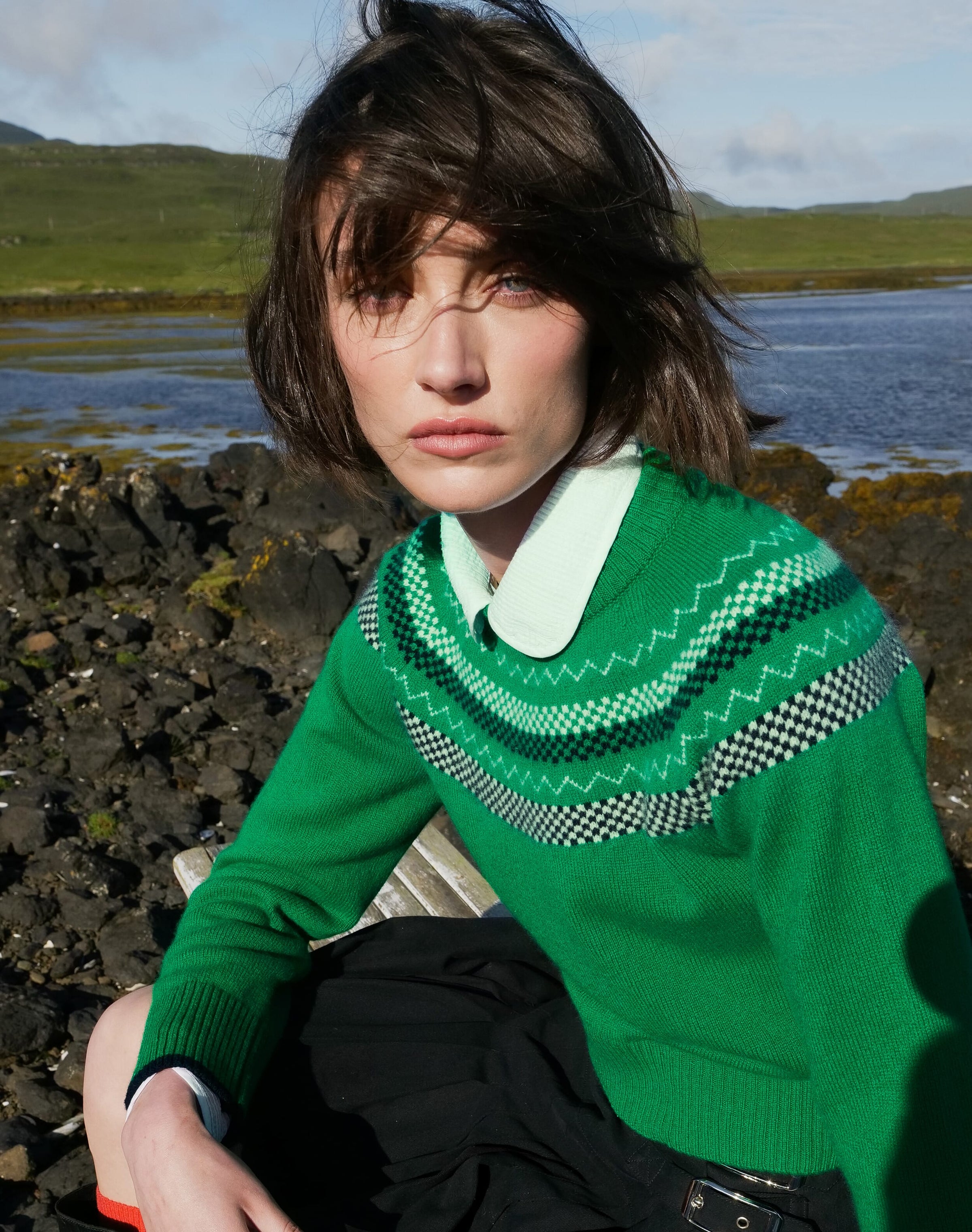 The Supersoft Lambswool Graphic Jumper
