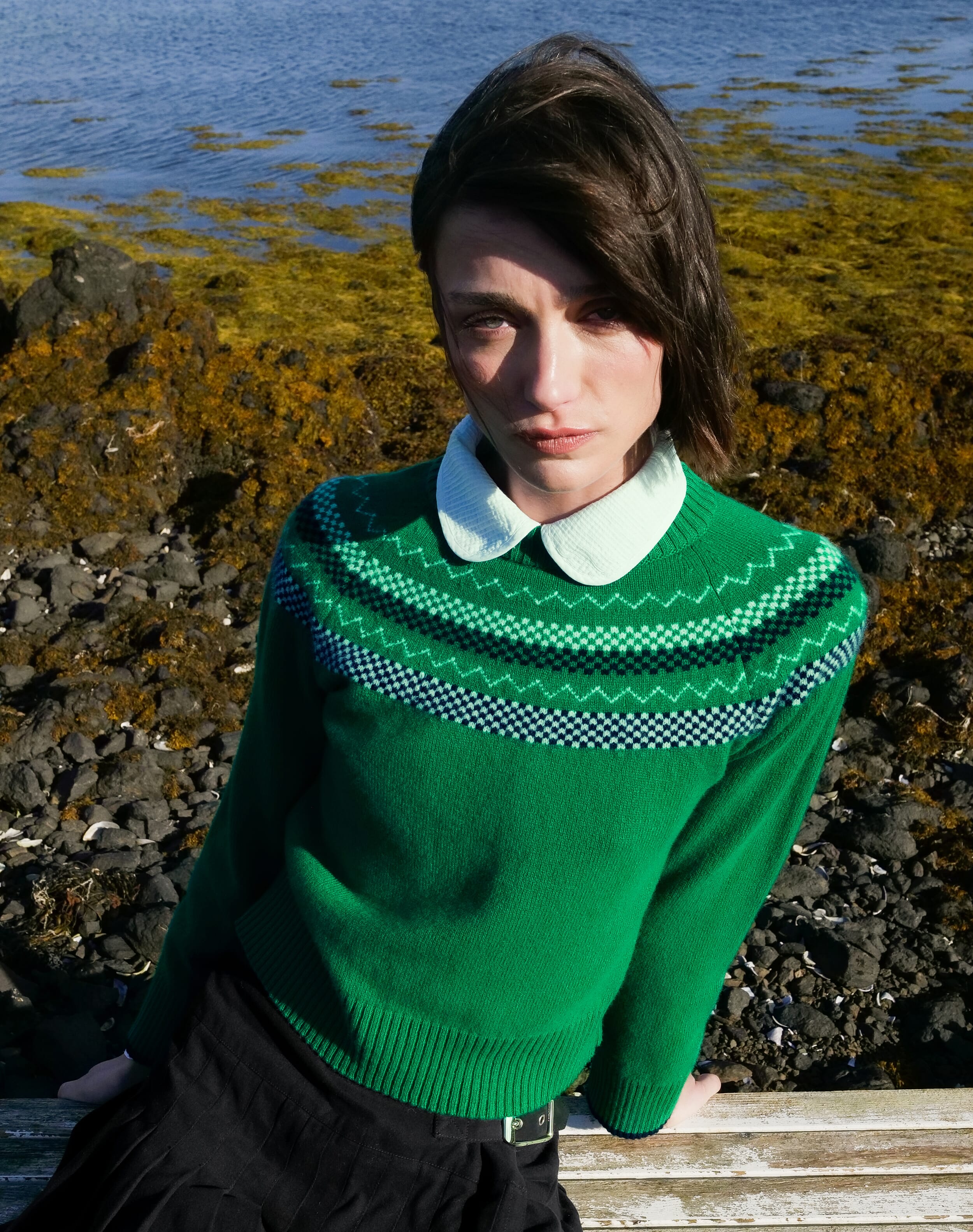 The Supersoft Lambswool Graphic Jumper
