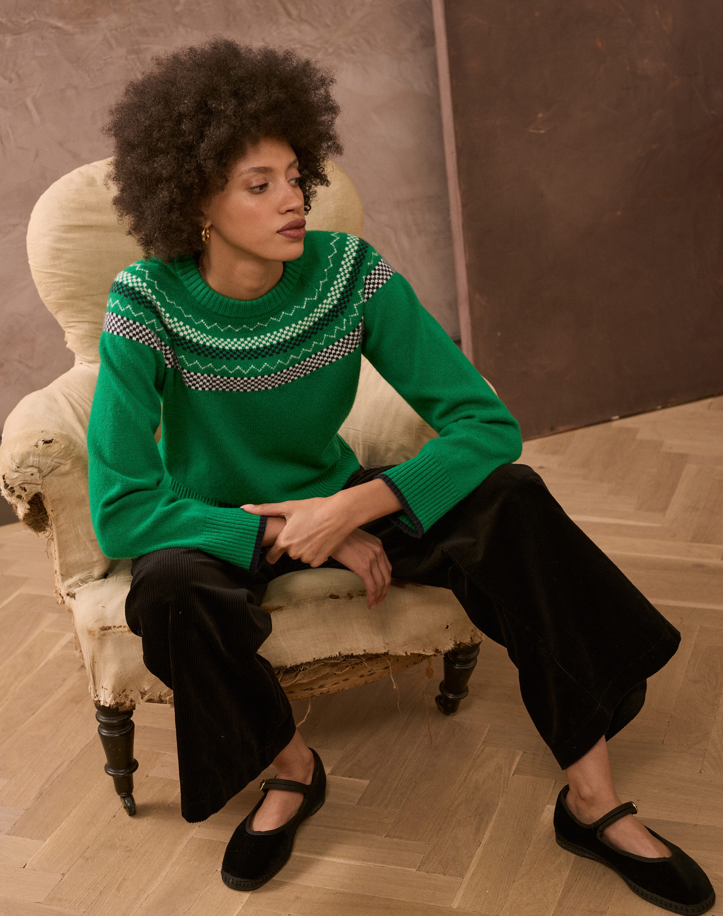 The Supersoft Lambswool Graphic Jumper