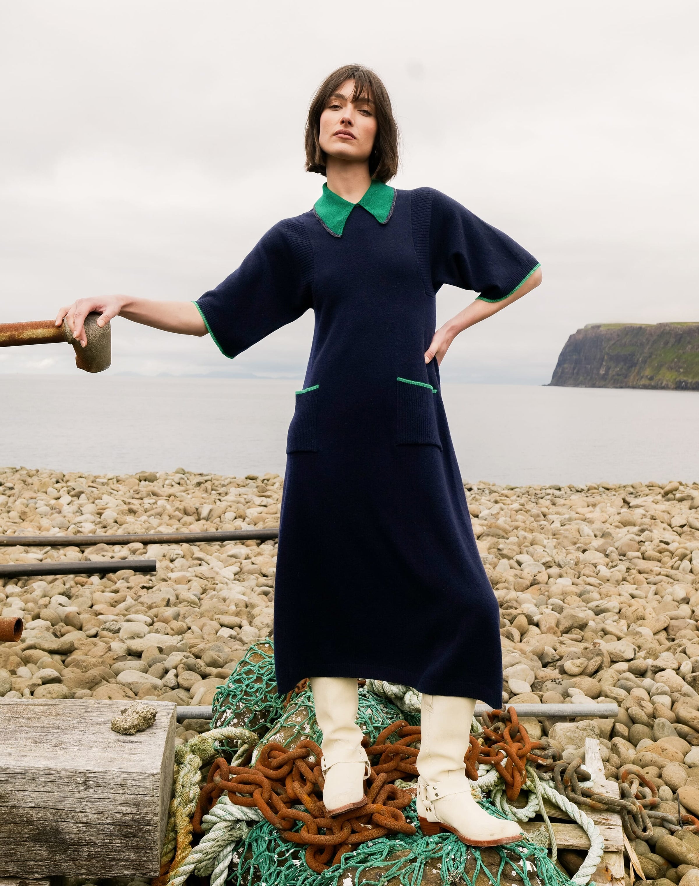 The Supersoft Lambswool Knitted Dress