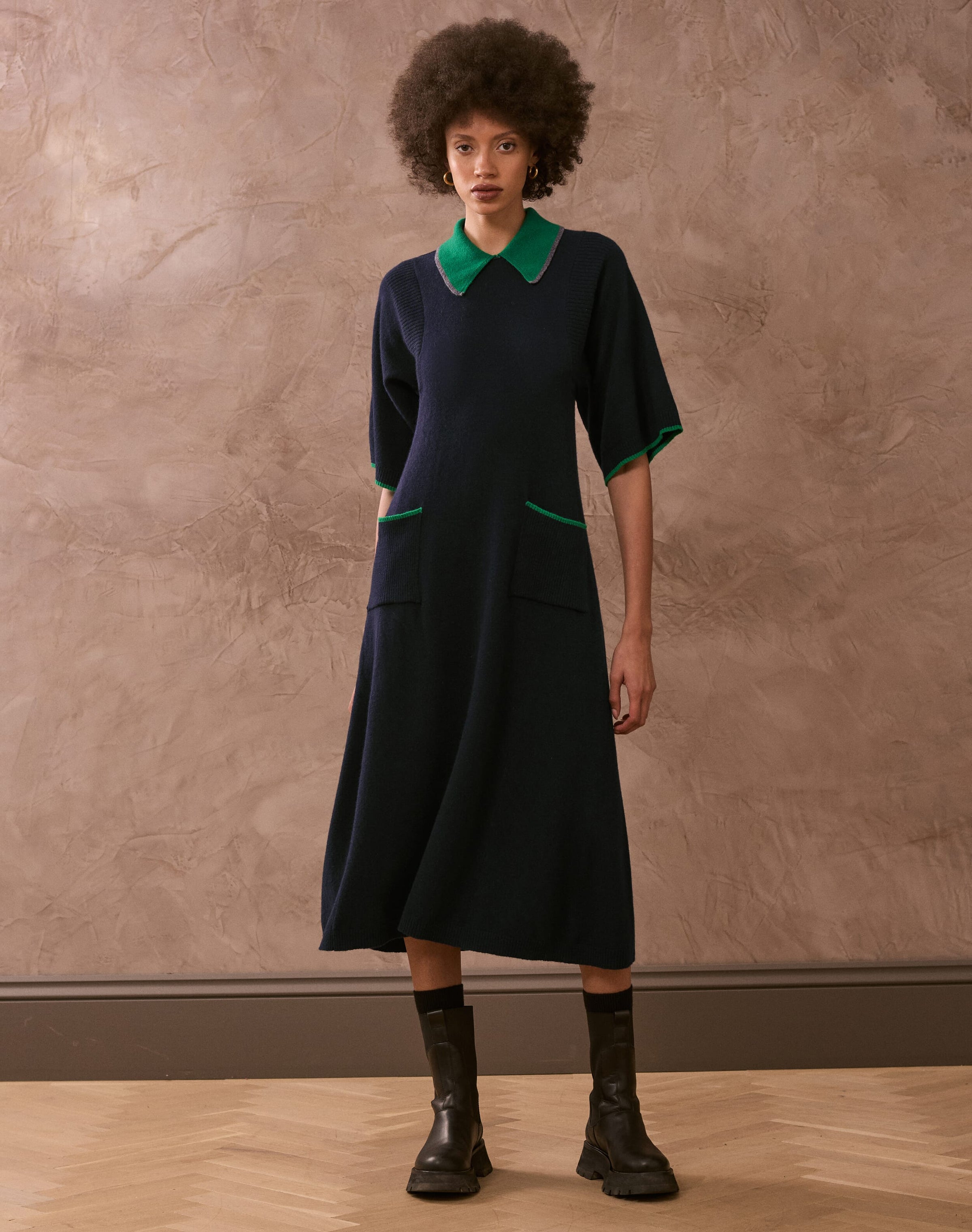 The Supersoft Lambswool Knitted Dress