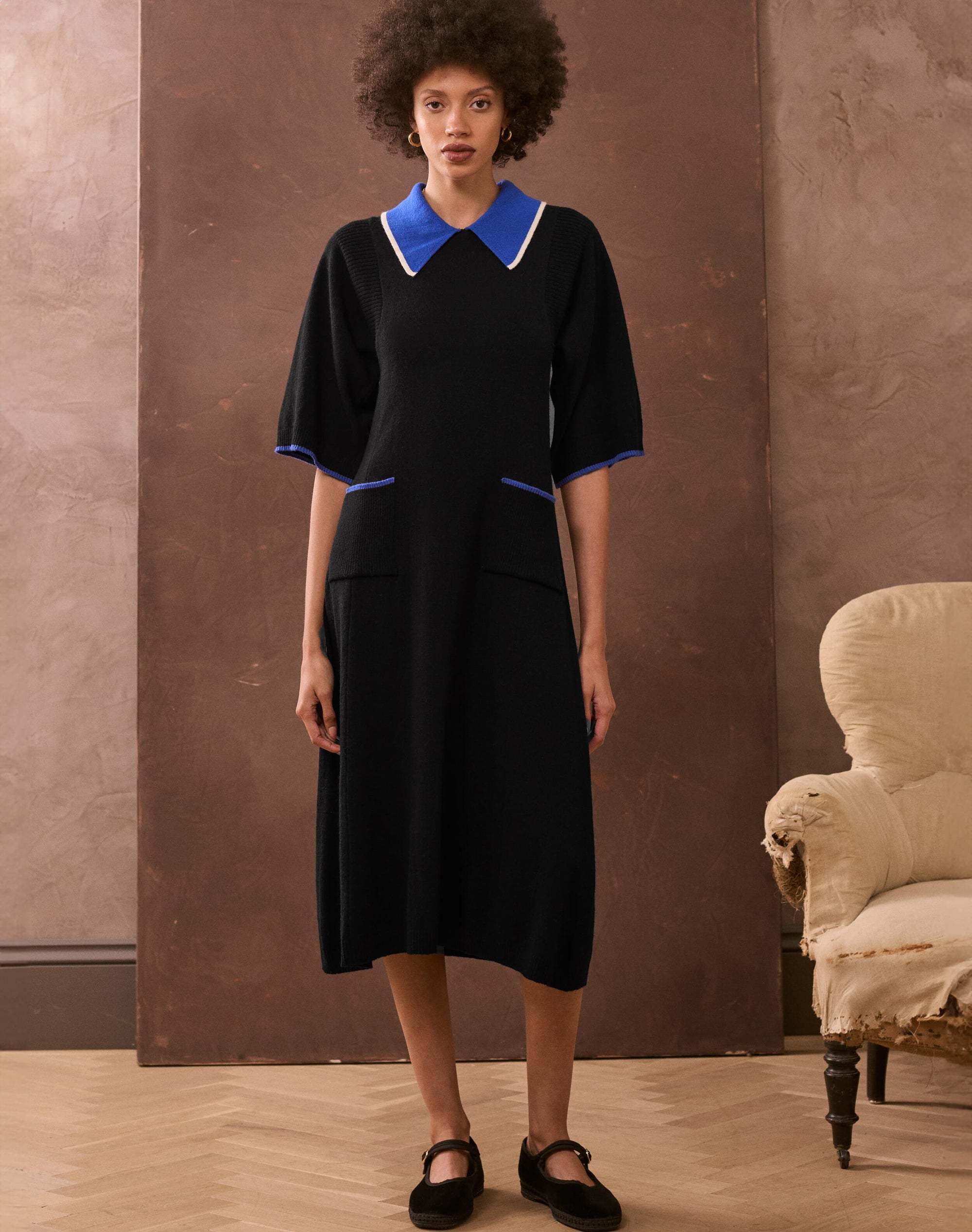 The Supersoft Lambswool Knitted Dress