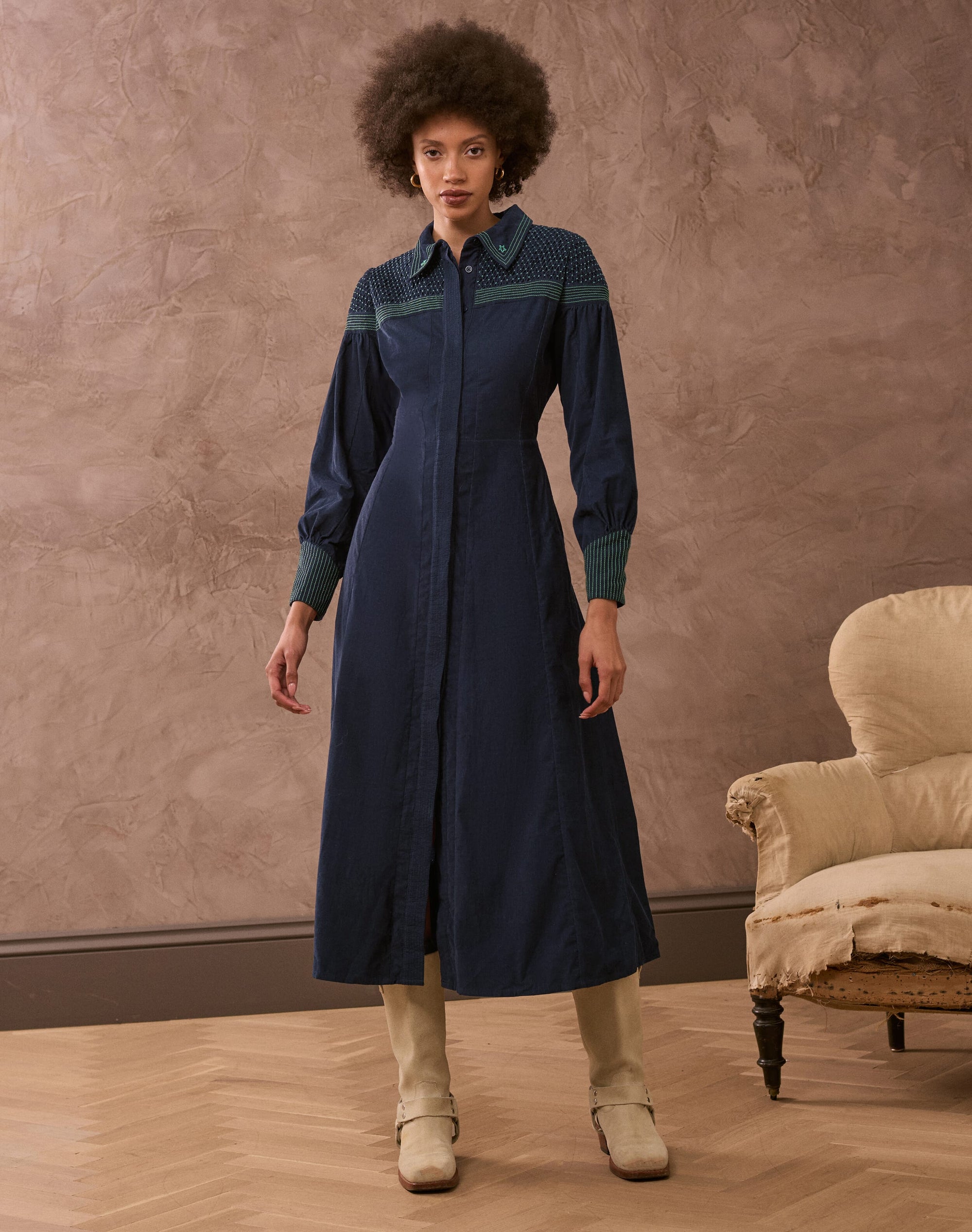 The Cowgirl Smocked Dress