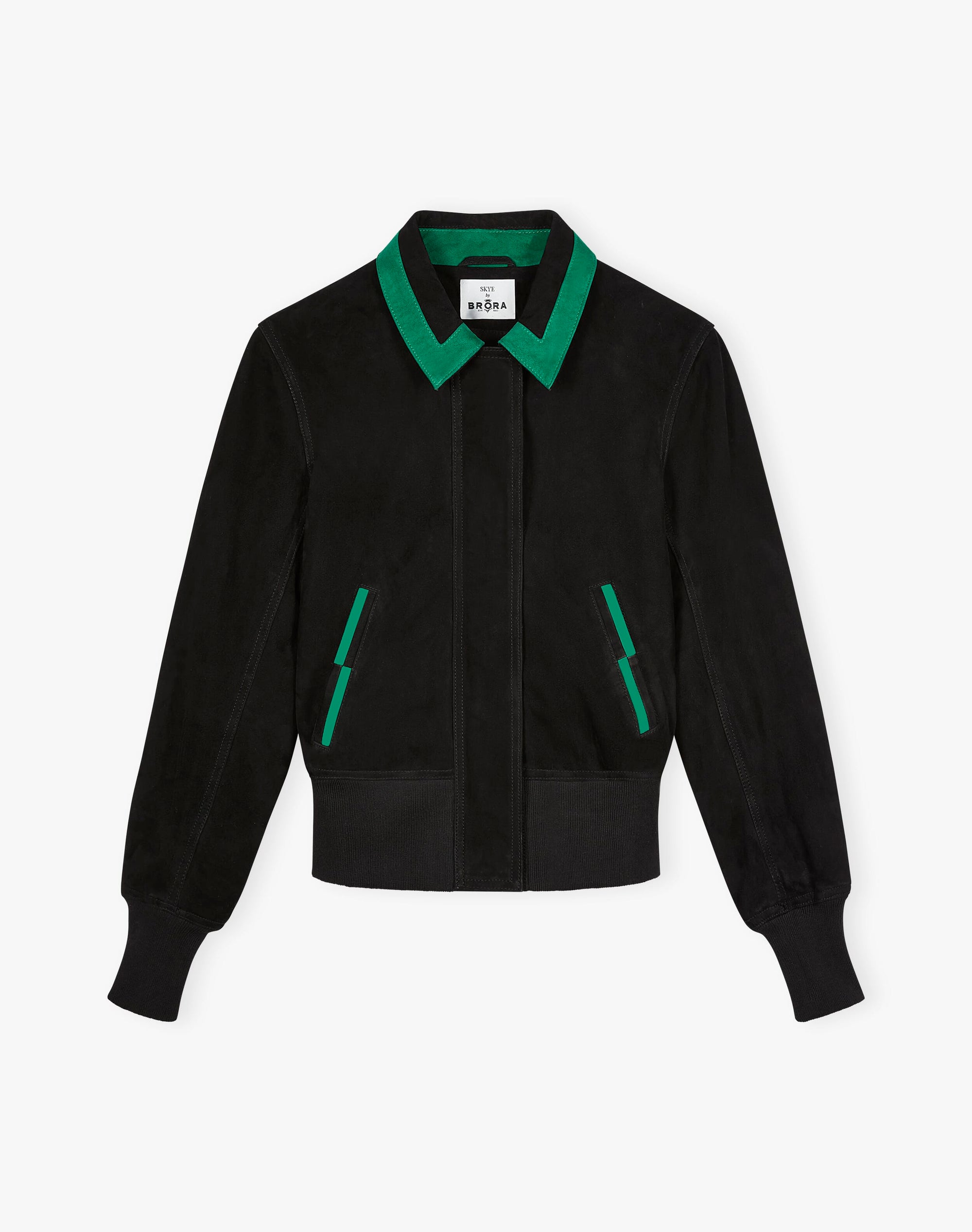 The Suede Bomber Jacket