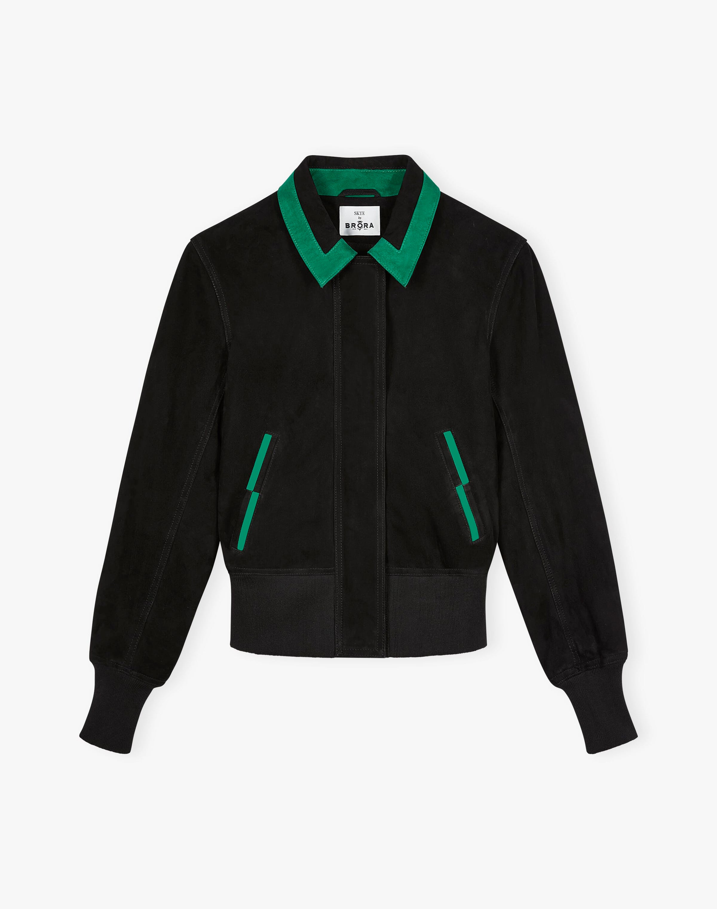 The Suede Bomber Jacket