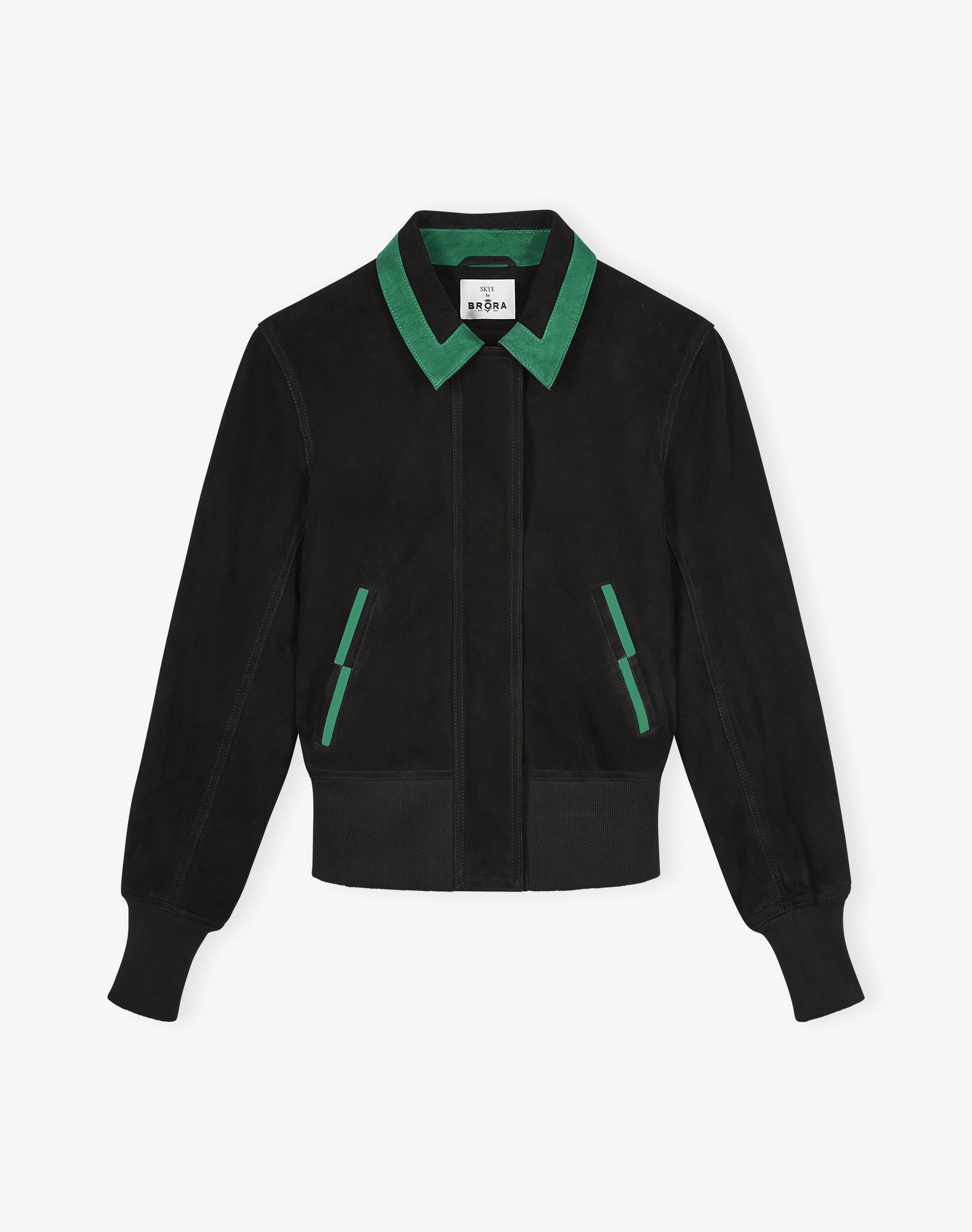 The Suede Bomber Jacket