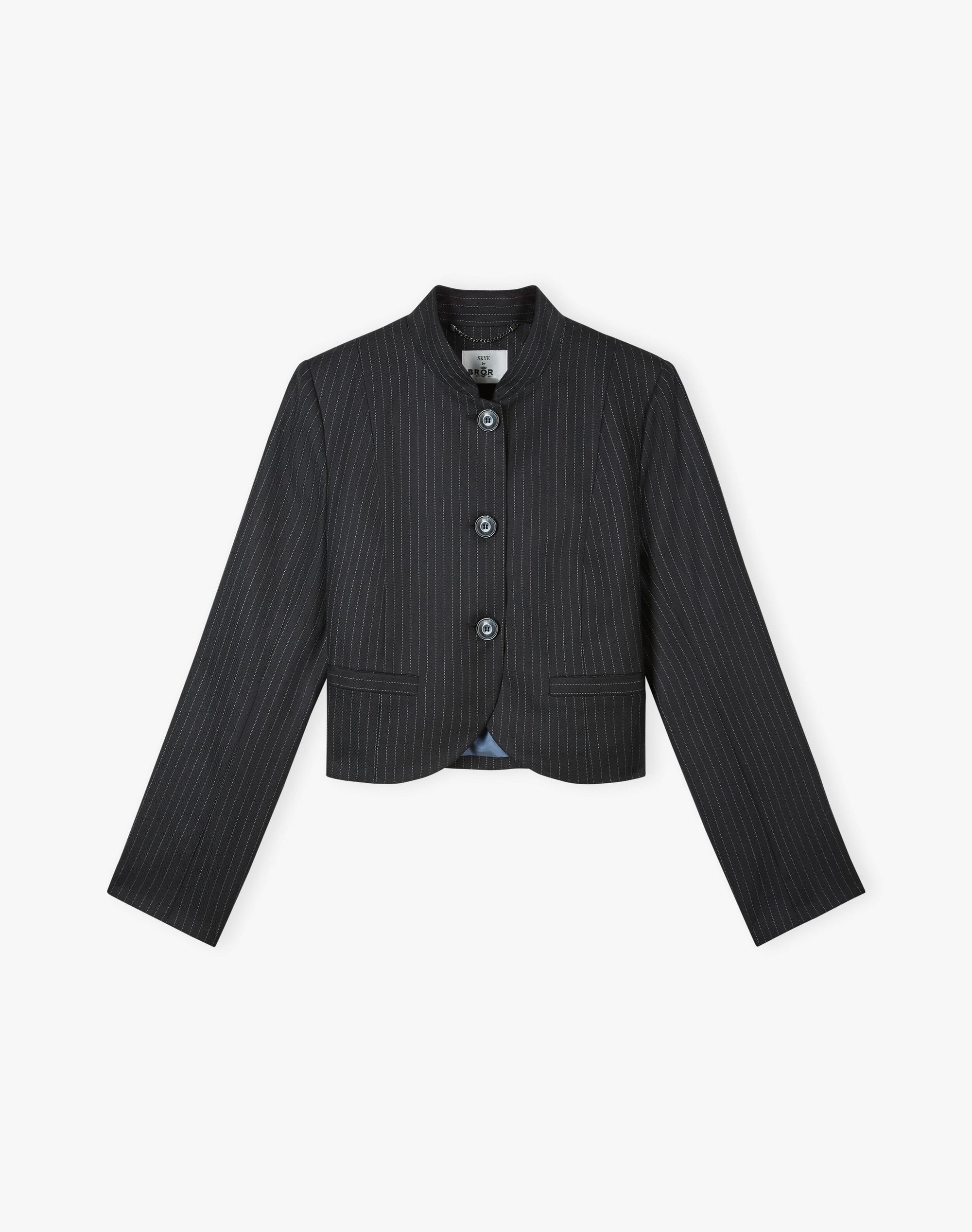 The Wool Pinstripe Jacket