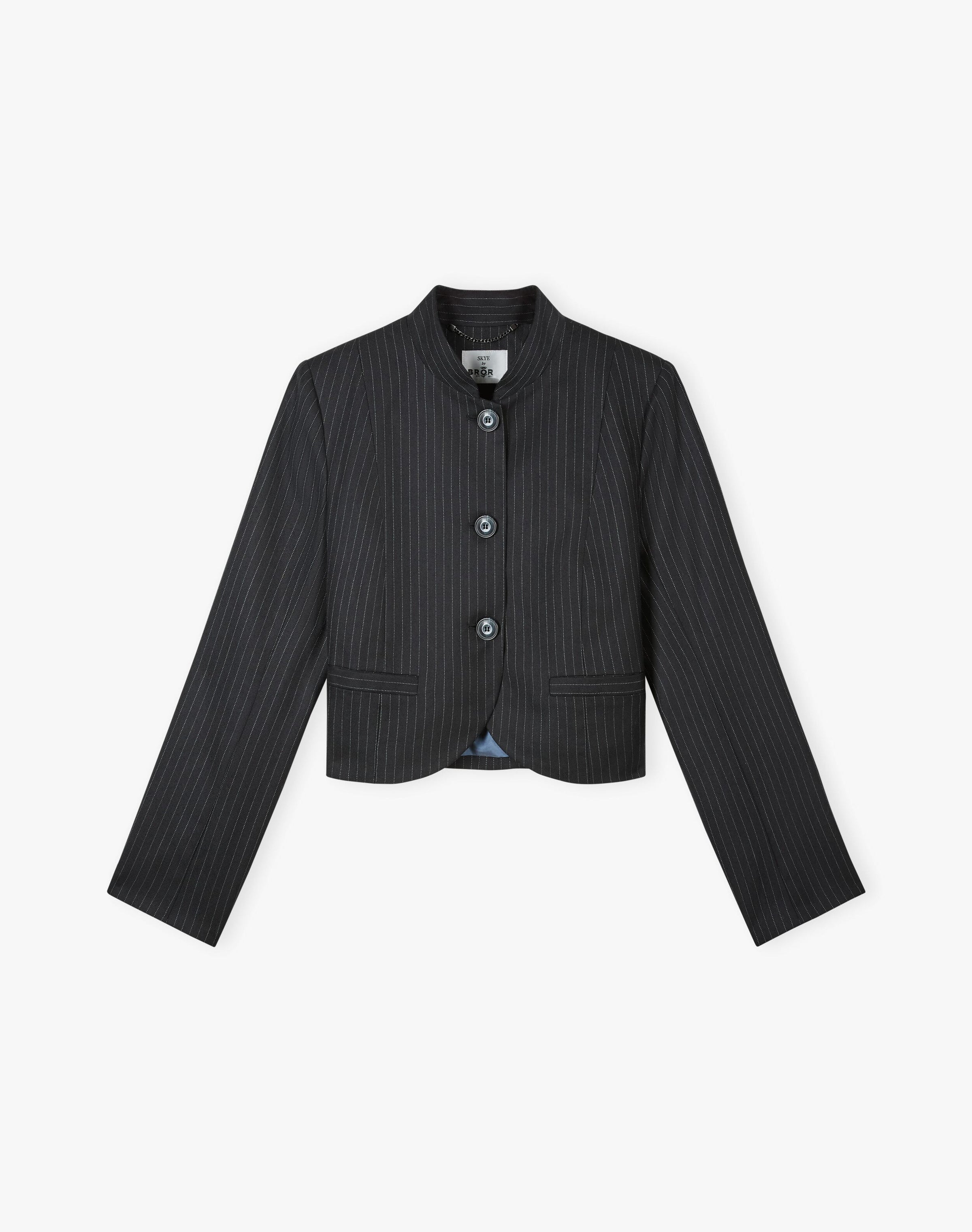 The Wool Pinstripe Jacket