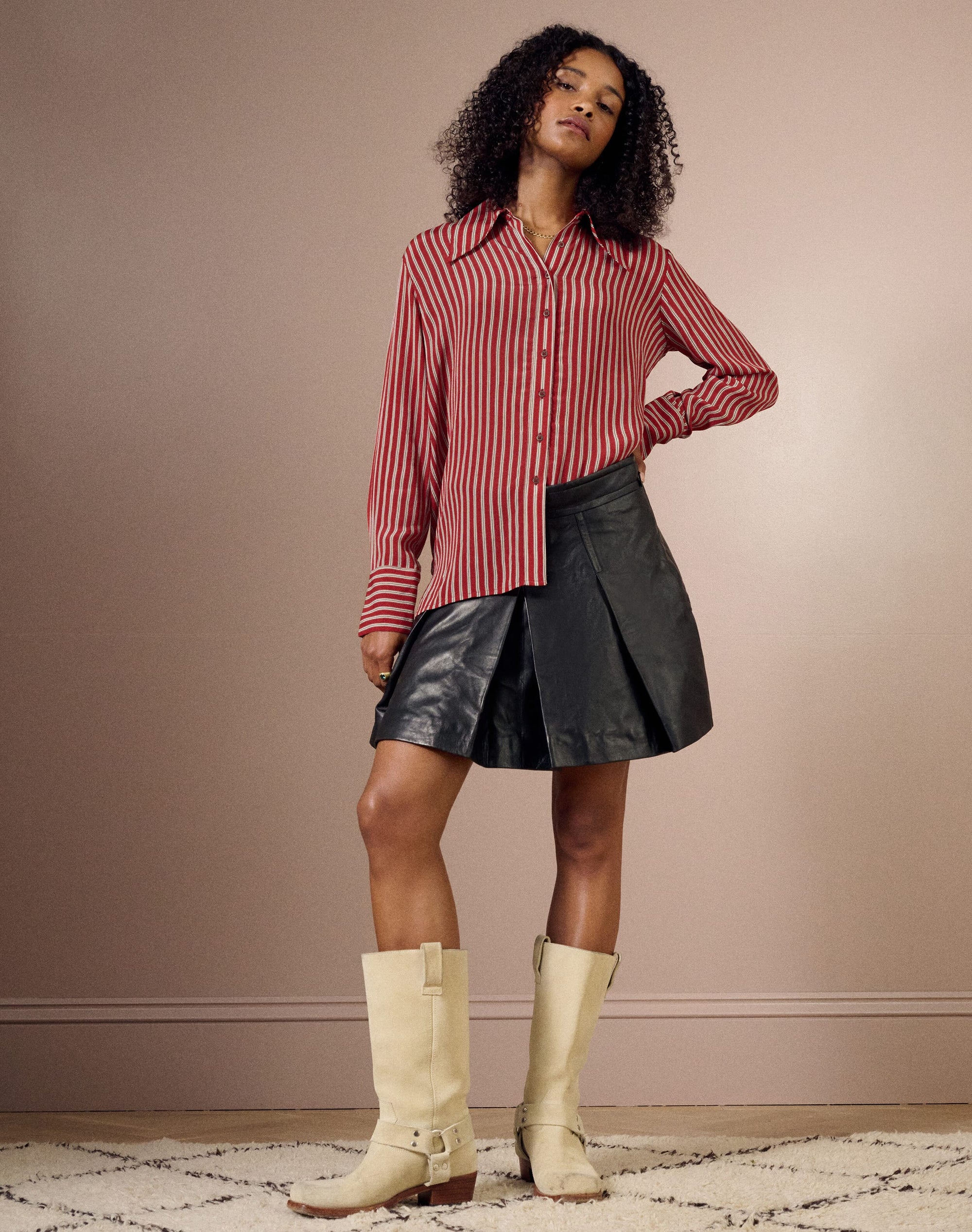 The Stripe Boyfriend Shirt
