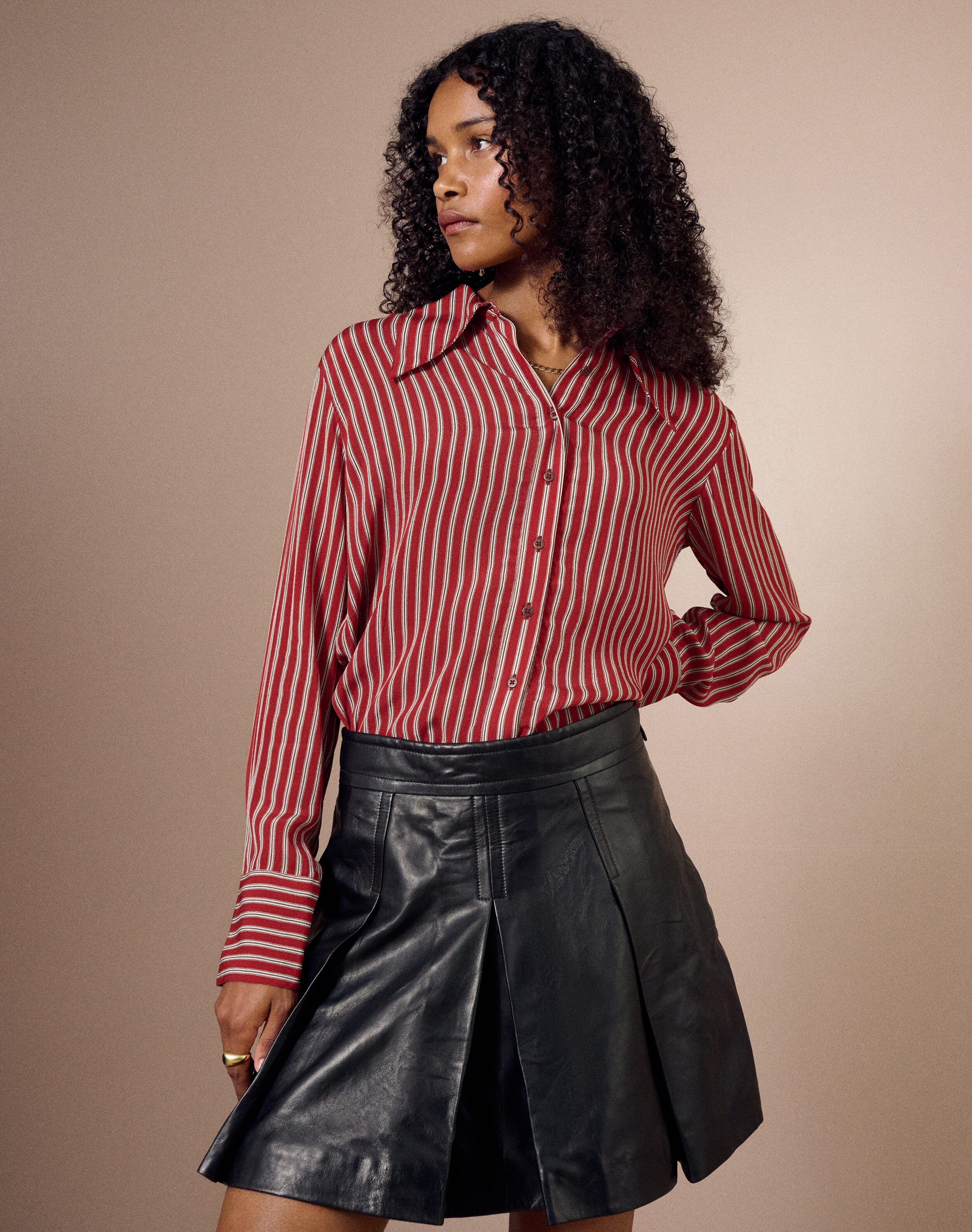 The Stripe Boyfriend Shirt