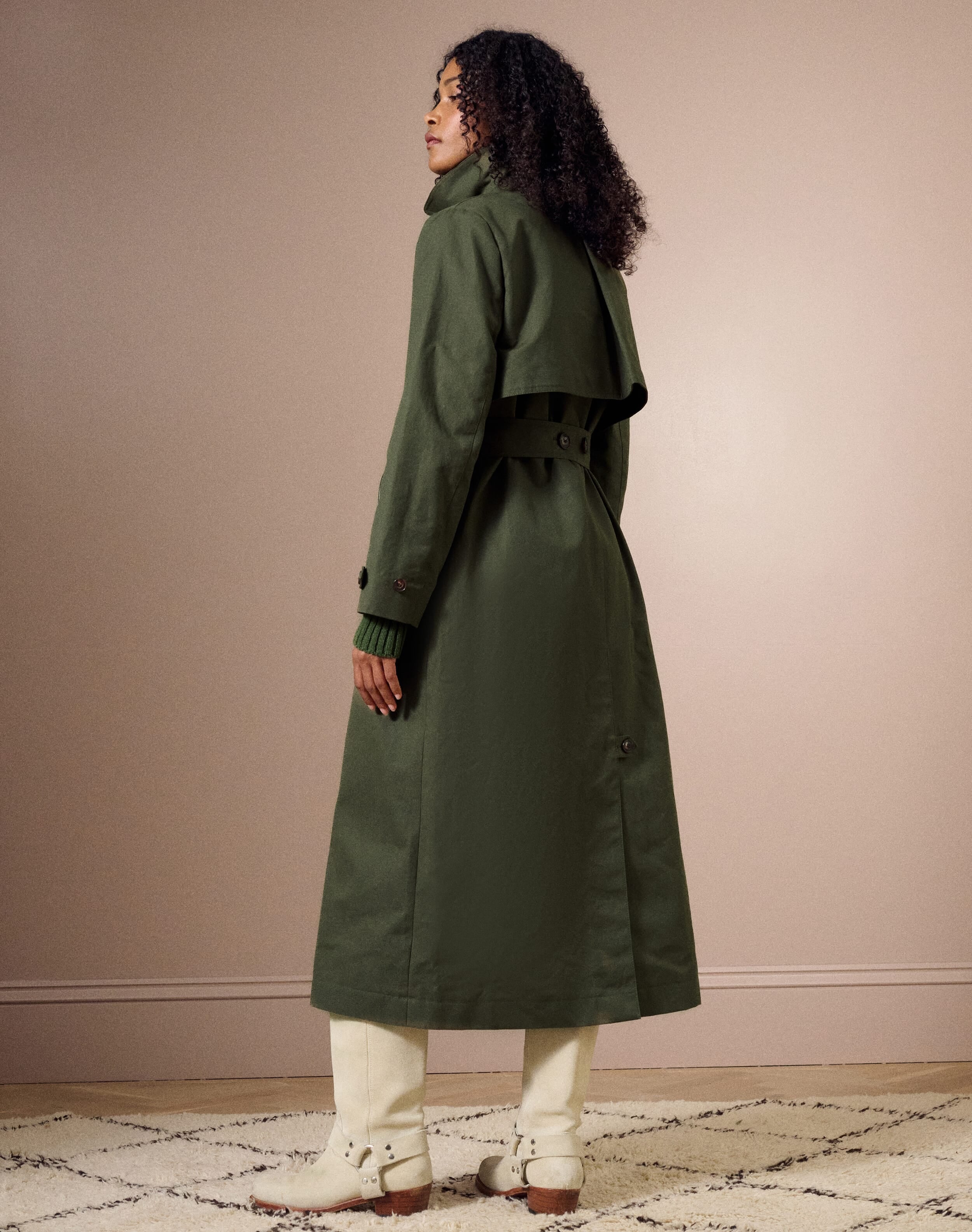 The Waxed Cotton Military Trench