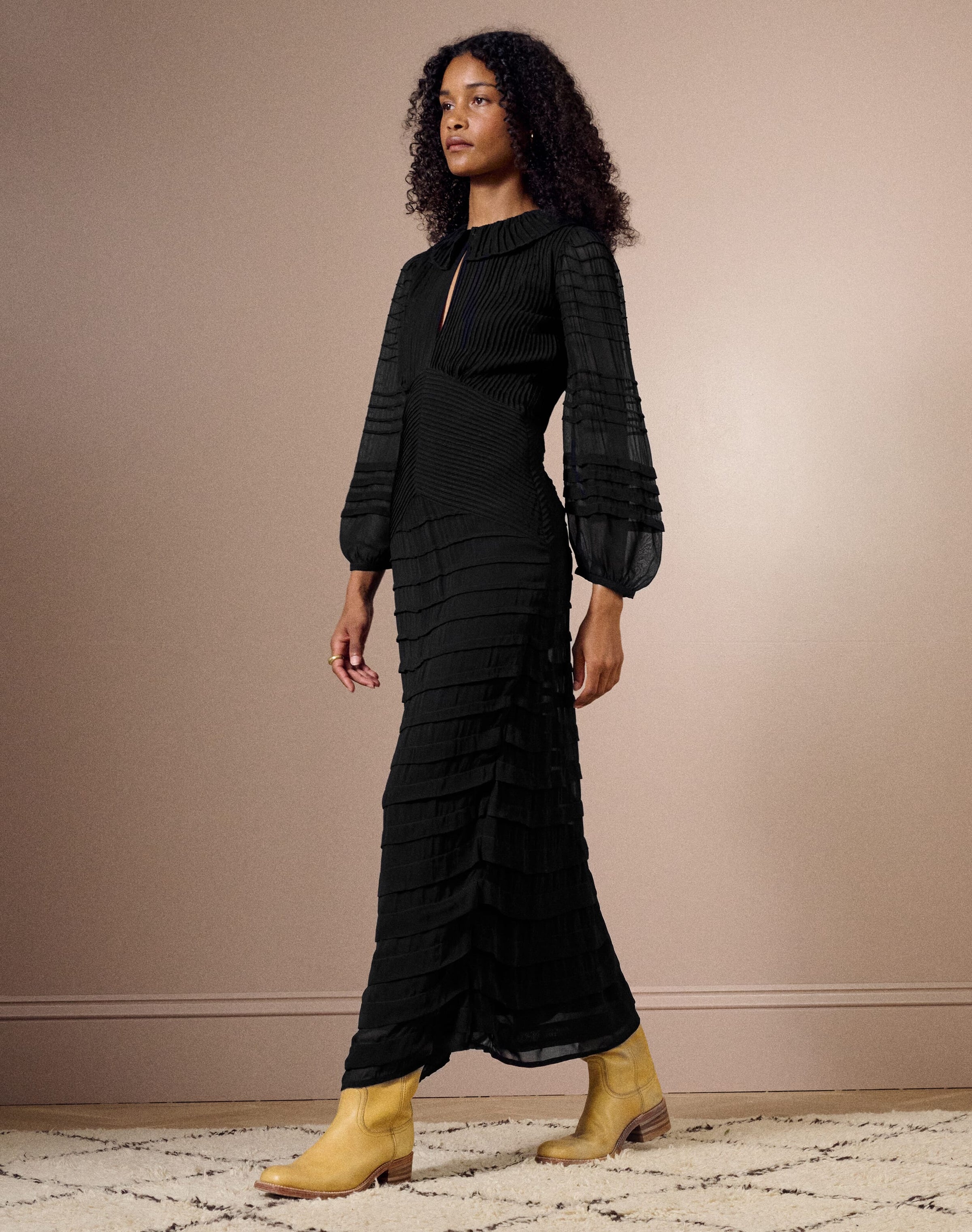 The Pintuck Dress