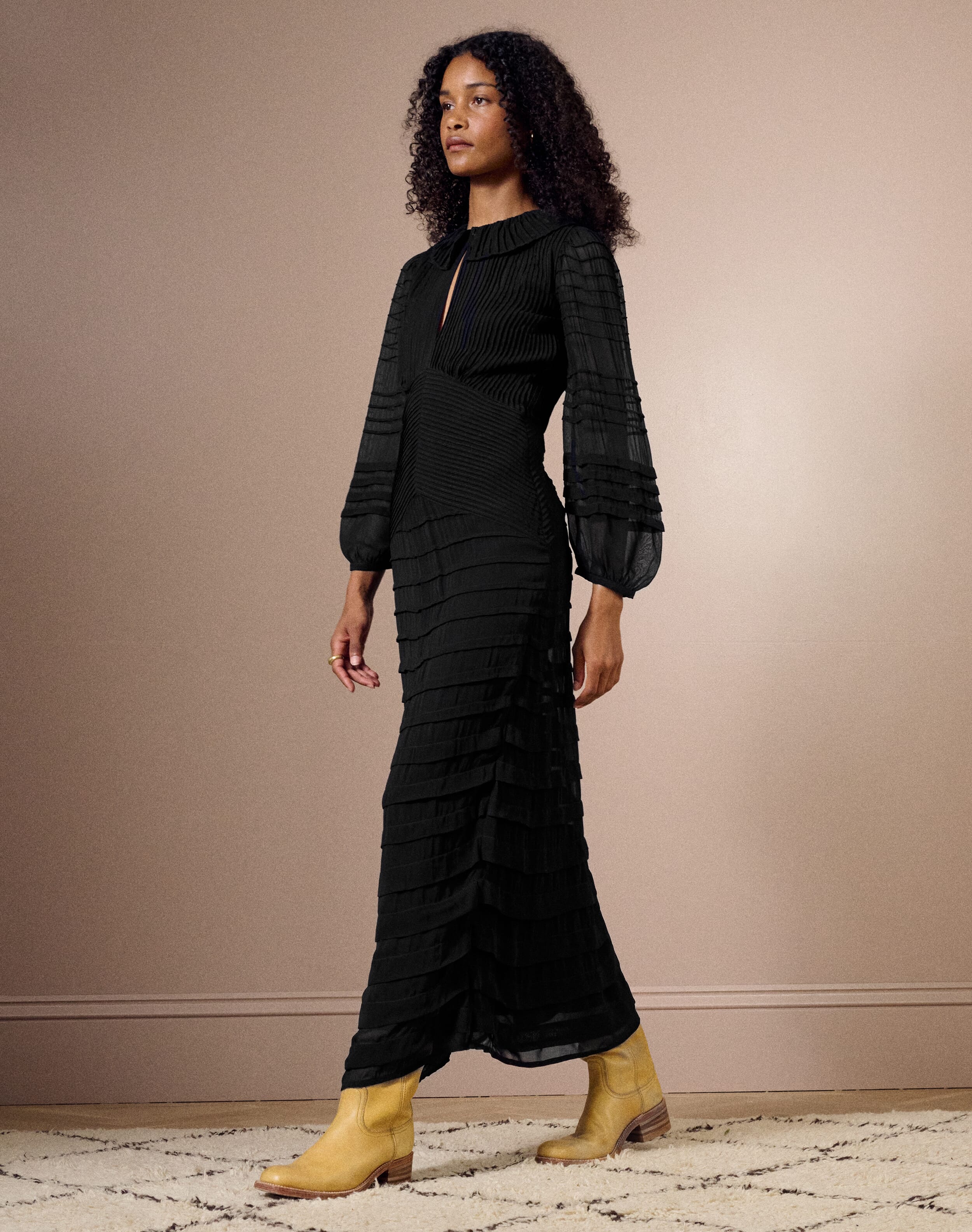The Pintuck Dress