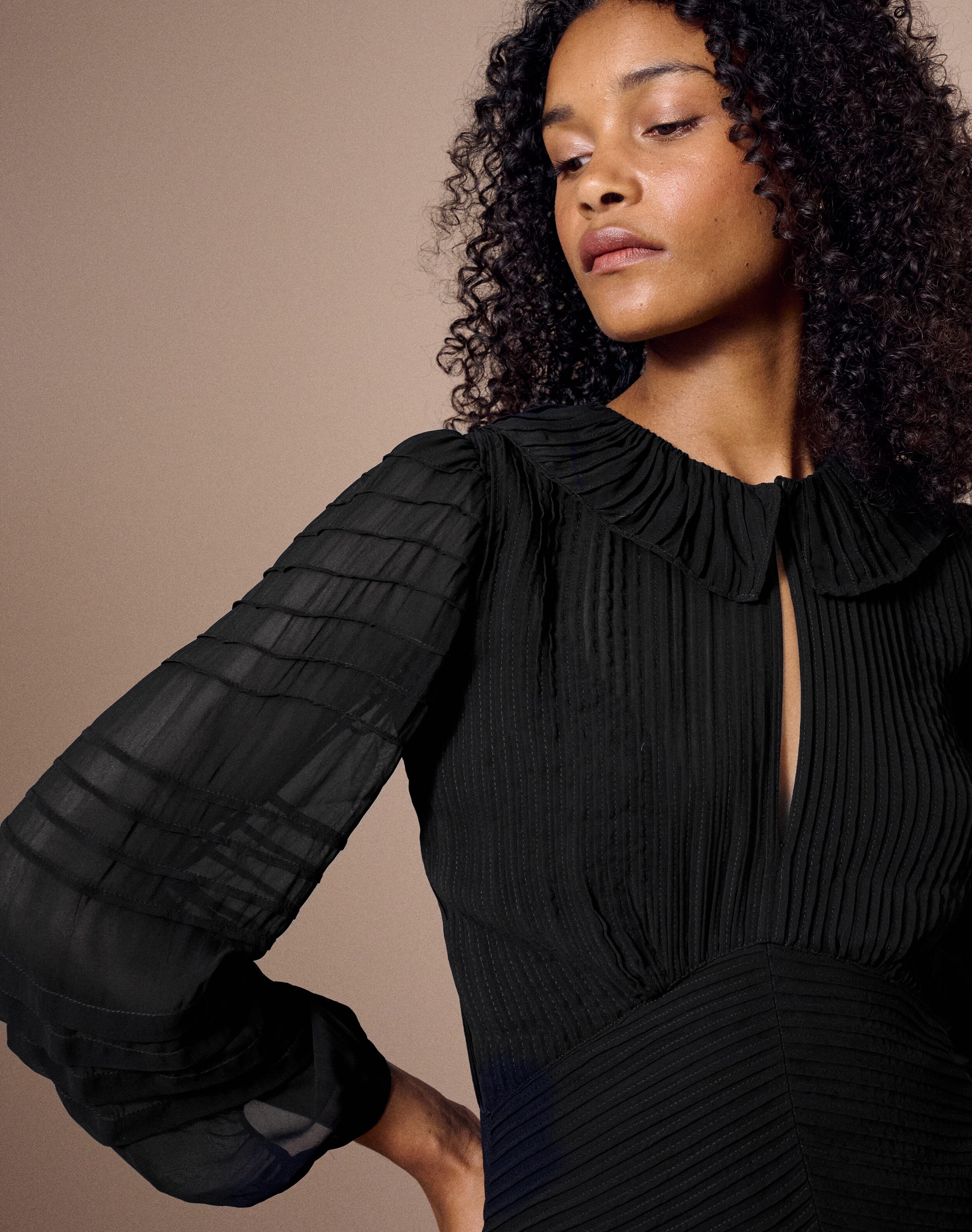 The Pintuck Dress