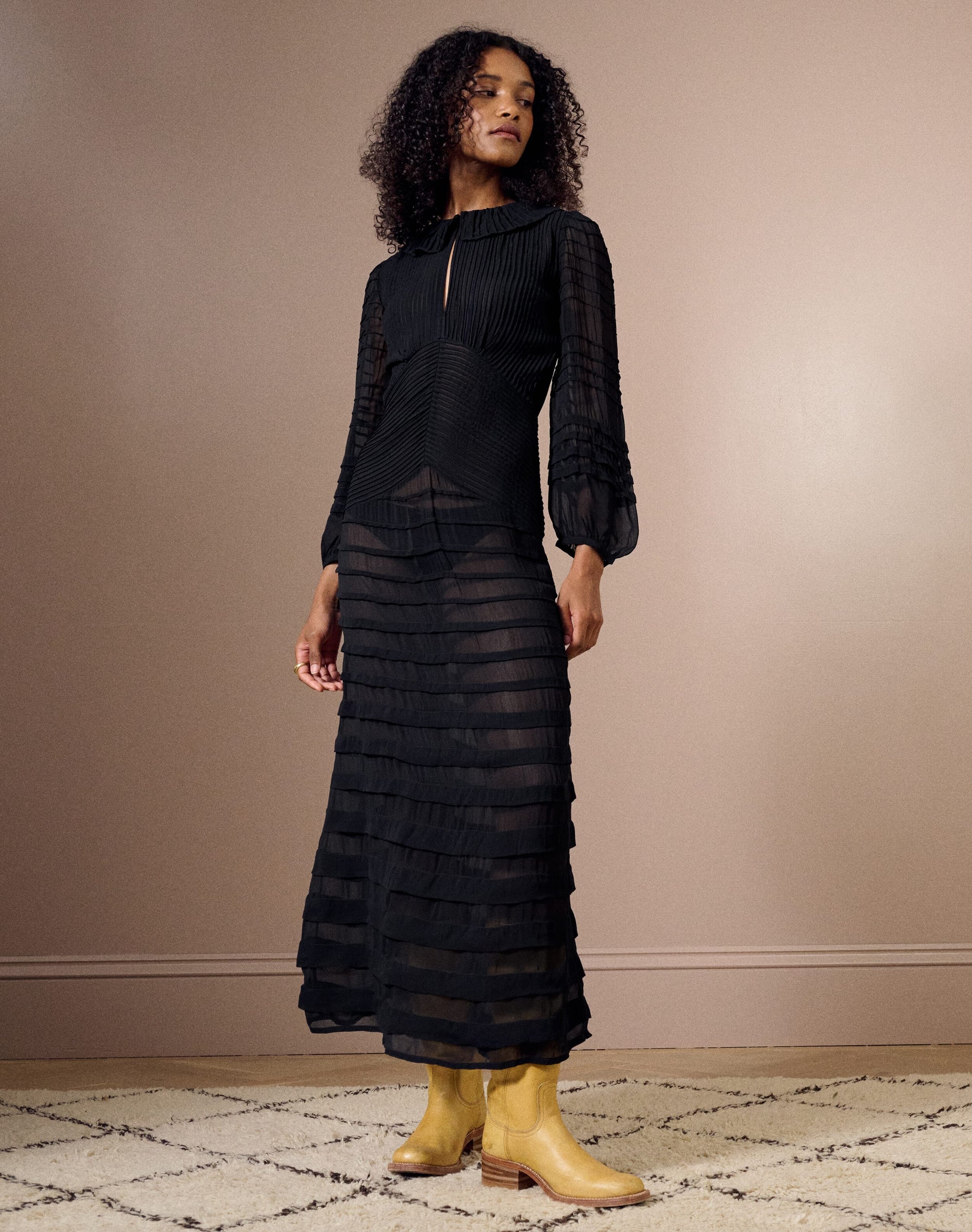 The Pintuck Dress