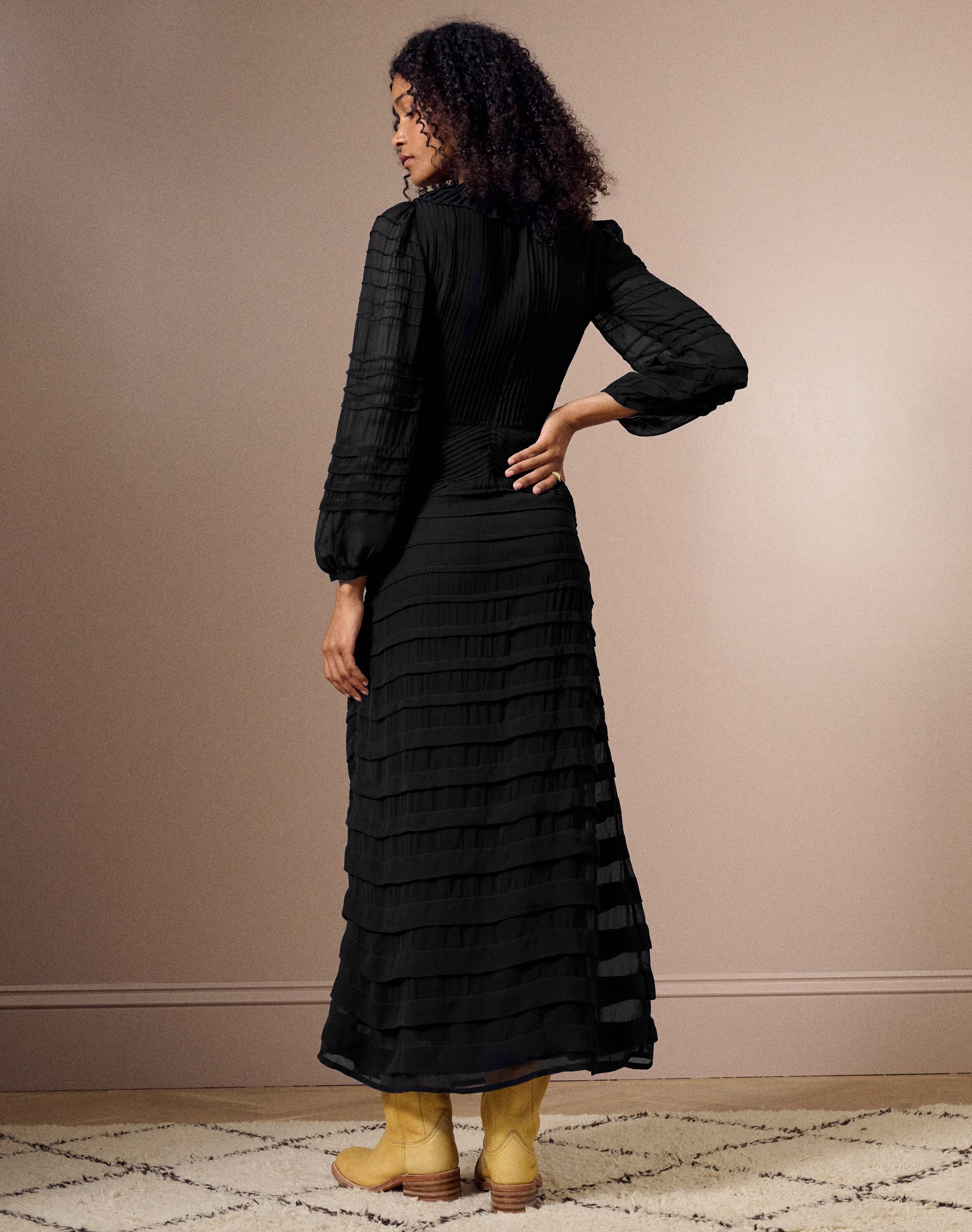 The Pintuck Dress