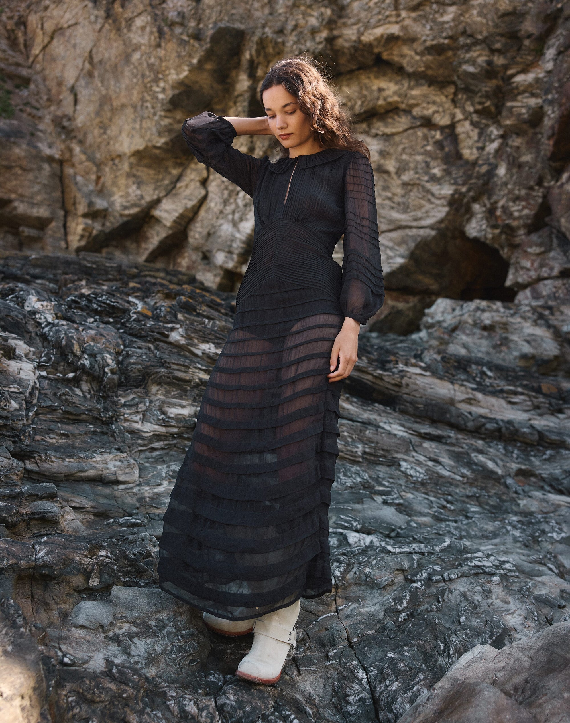 The Pintuck Dress