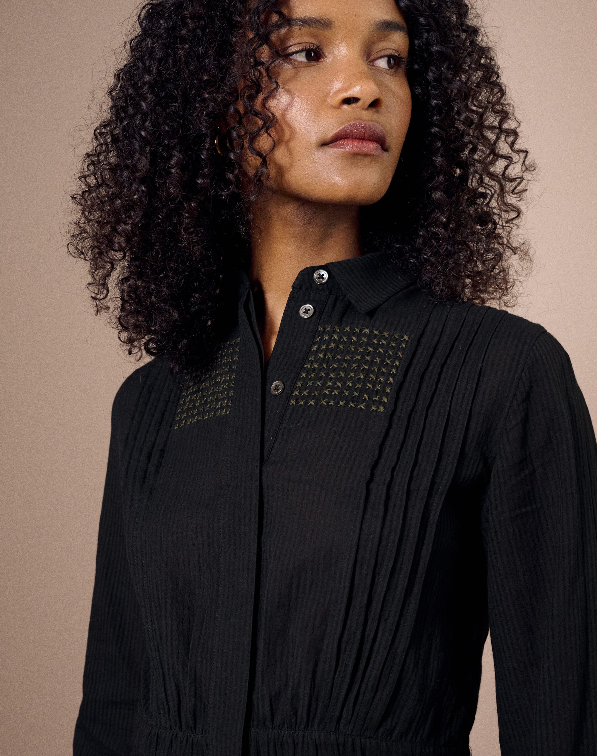 The Organic Cotton Embroidered Shirt