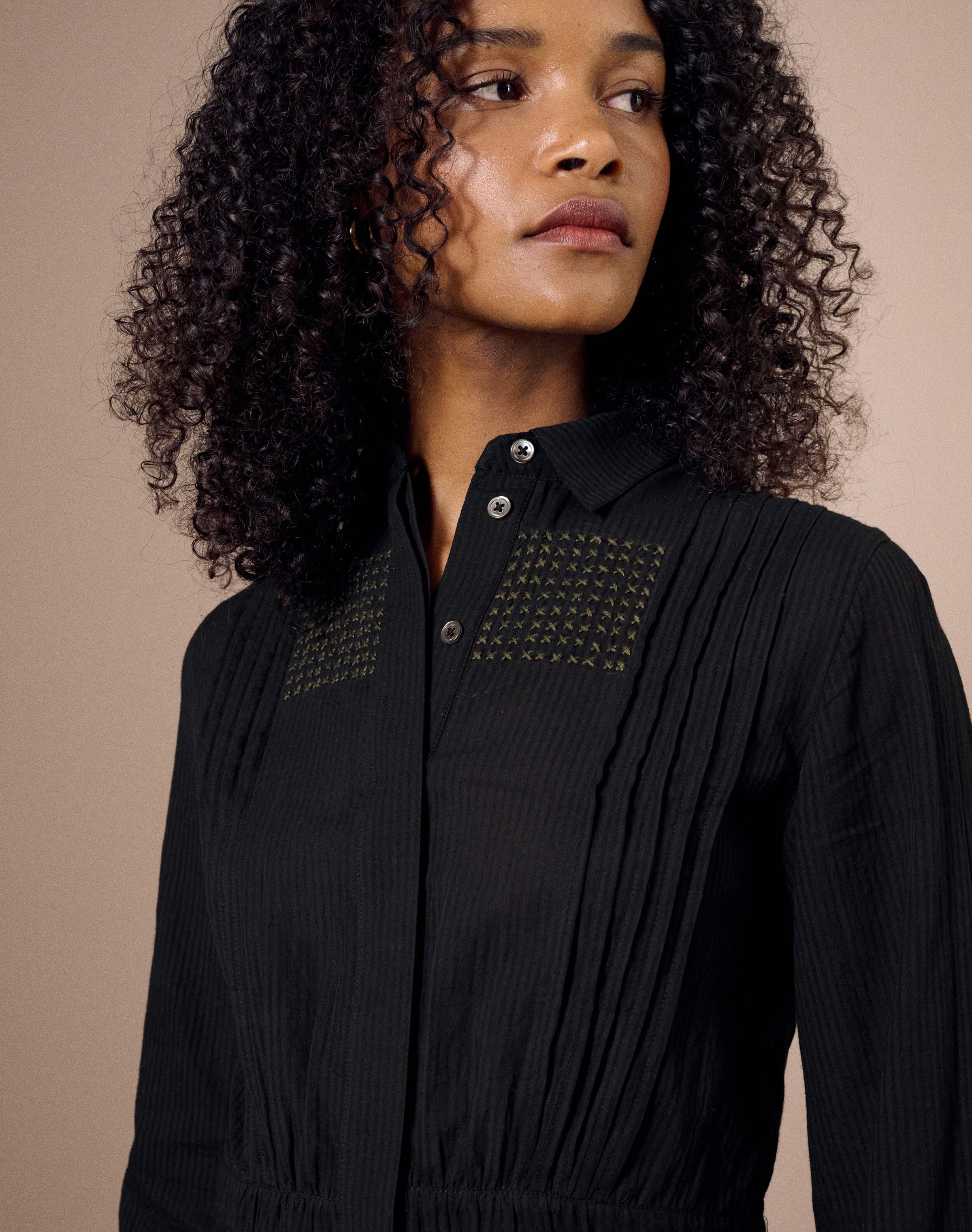 The Organic Cotton Embroidered Shirt