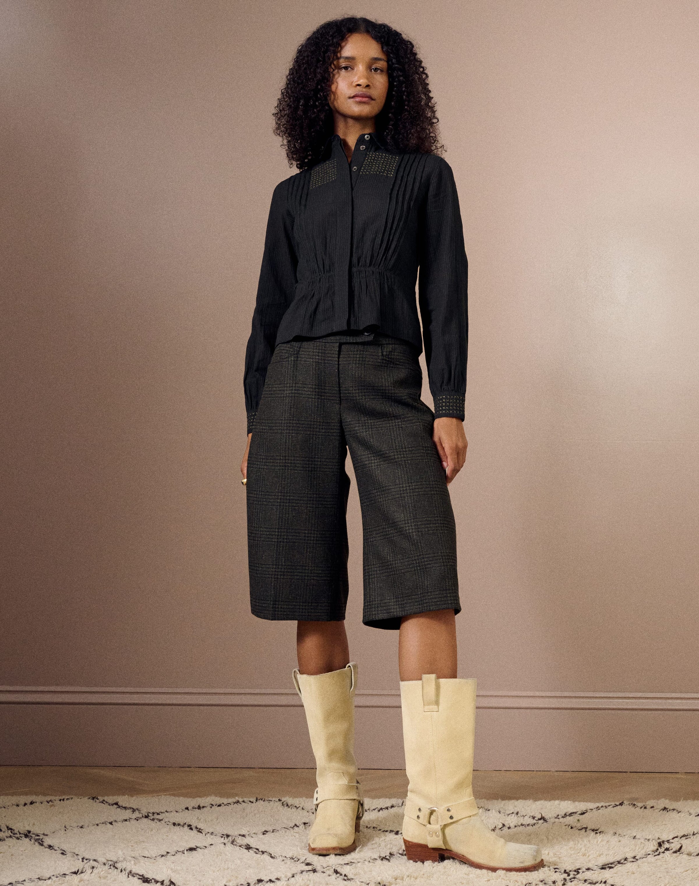 The Organic Cotton Embroidered Shirt
