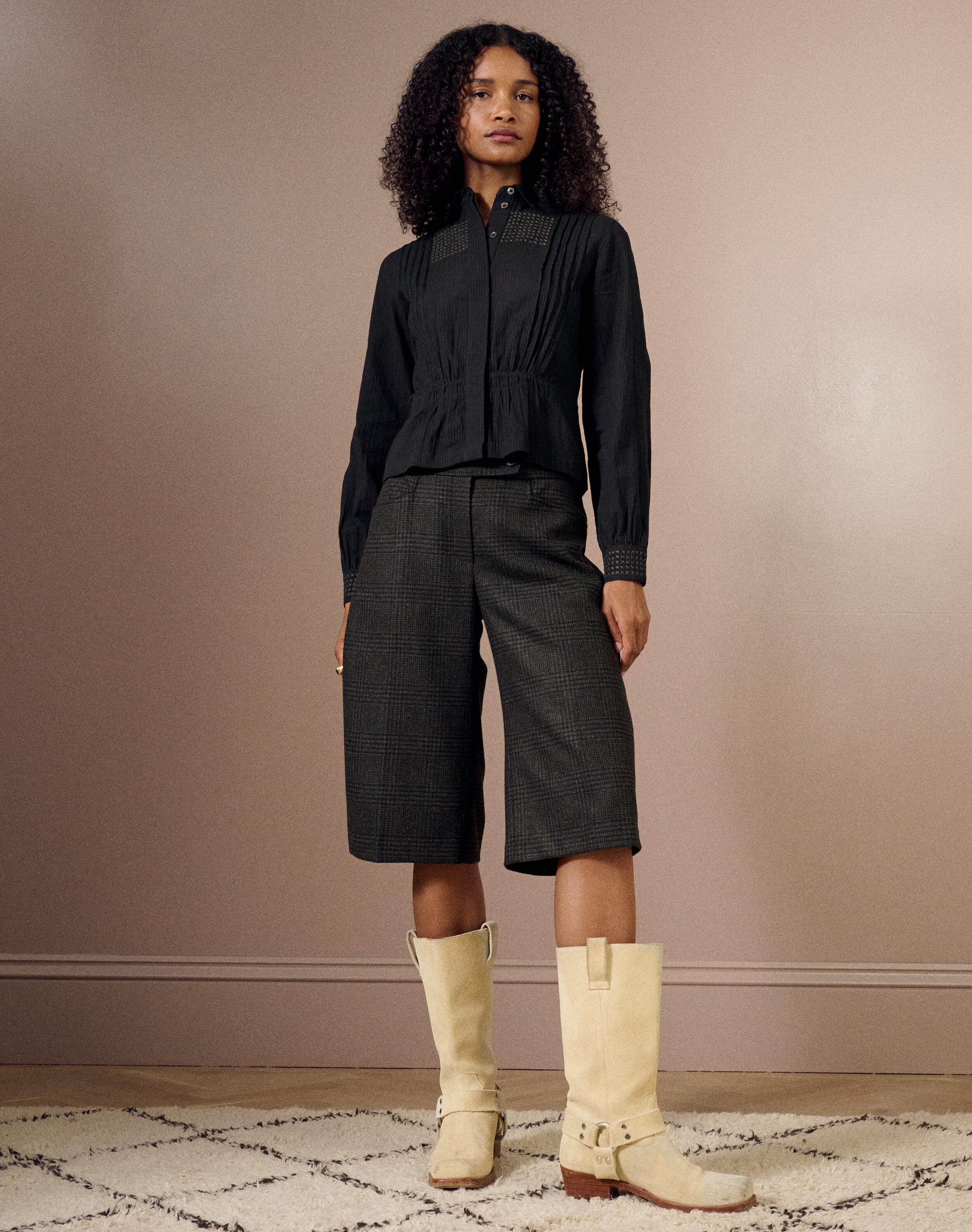 The Organic Cotton Embroidered Shirt