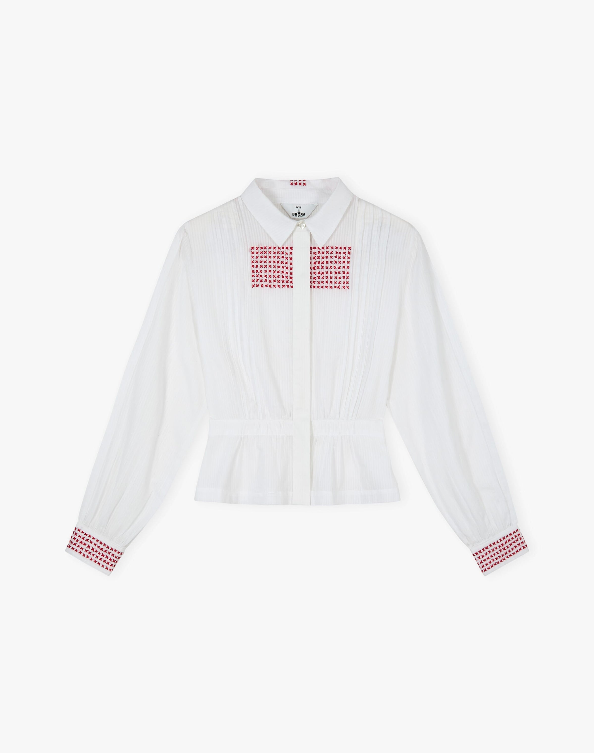 The Organic Cotton Embroidered Shirt