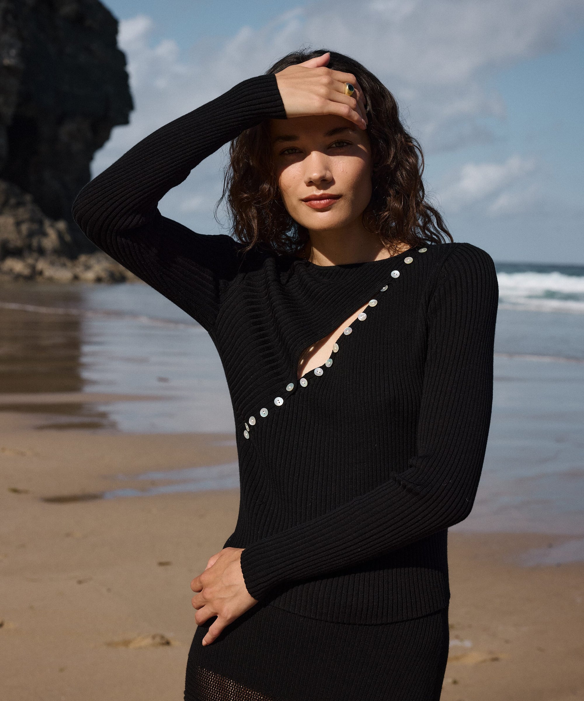 The Knitted Rib Top