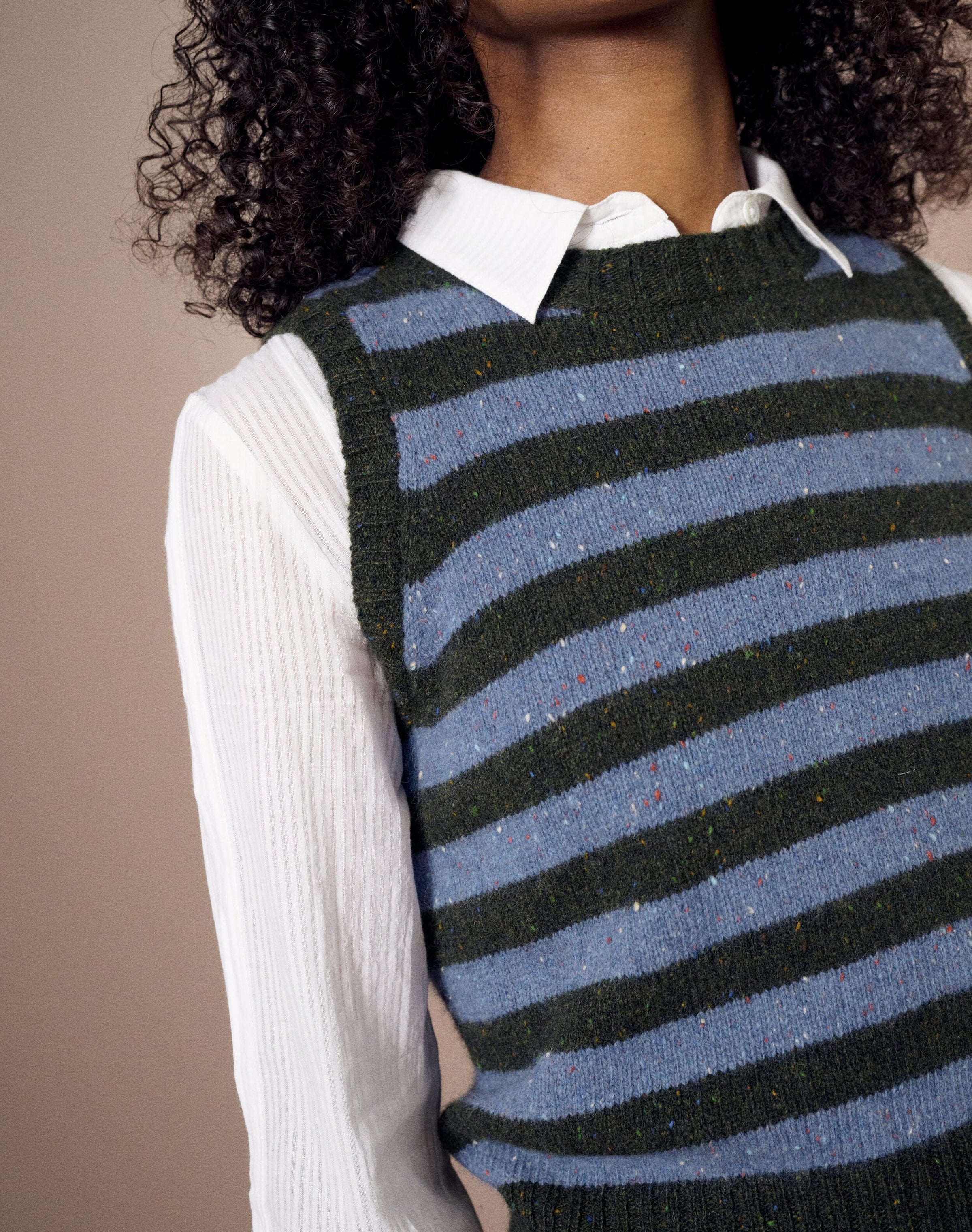 The Wool Donegal Stripe Tank