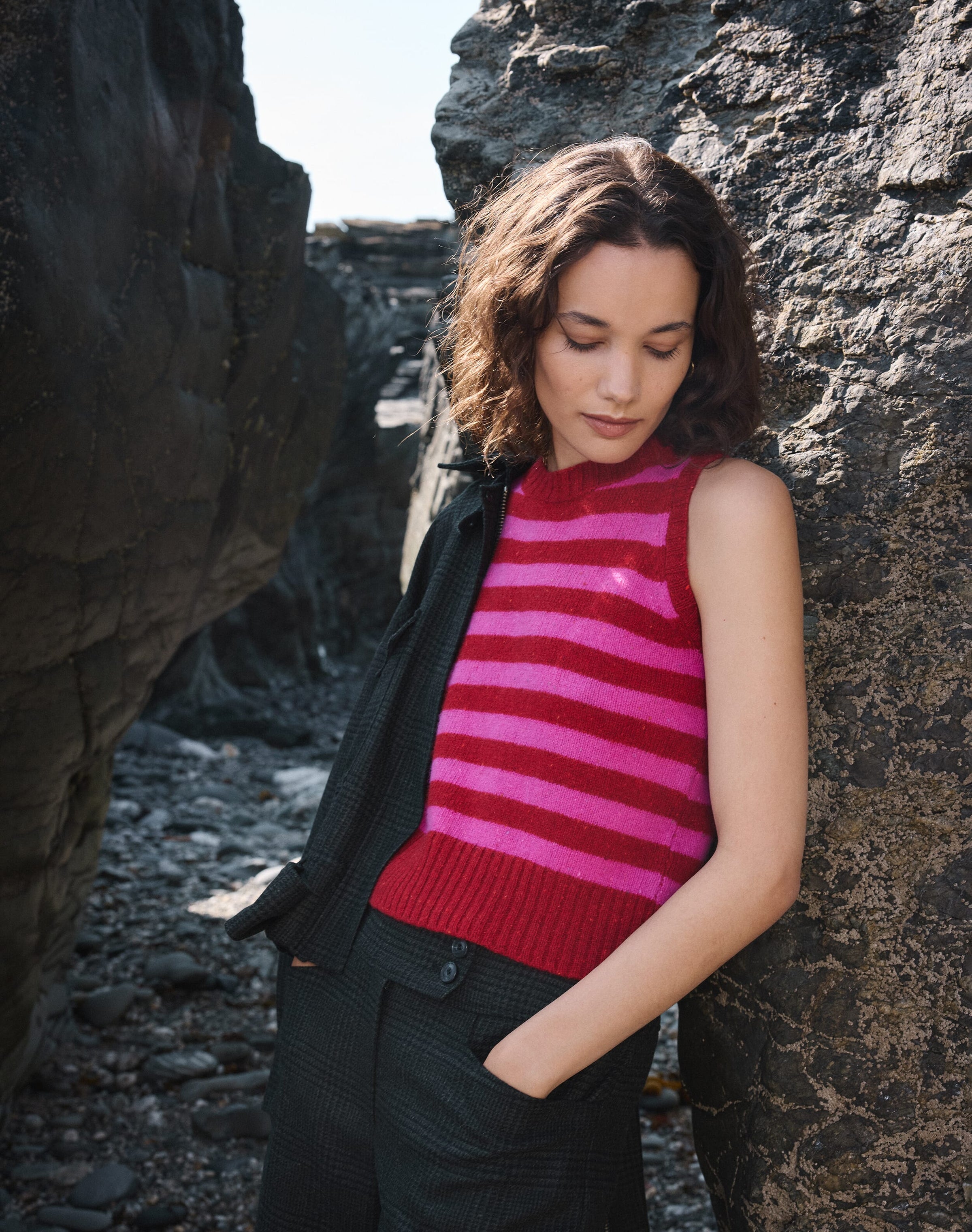 The Wool Donegal Stripe Tank