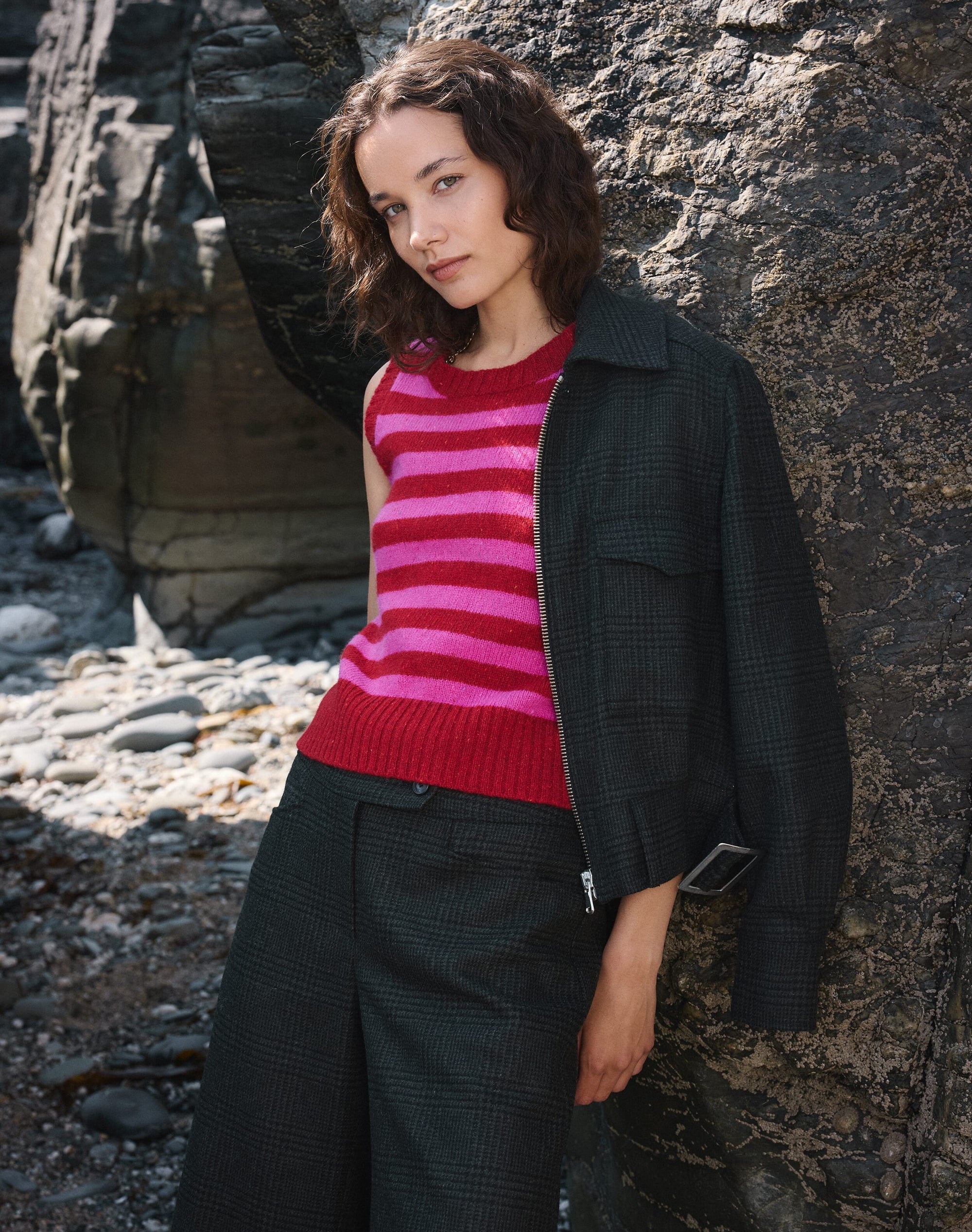 The Wool Donegal Stripe Tank