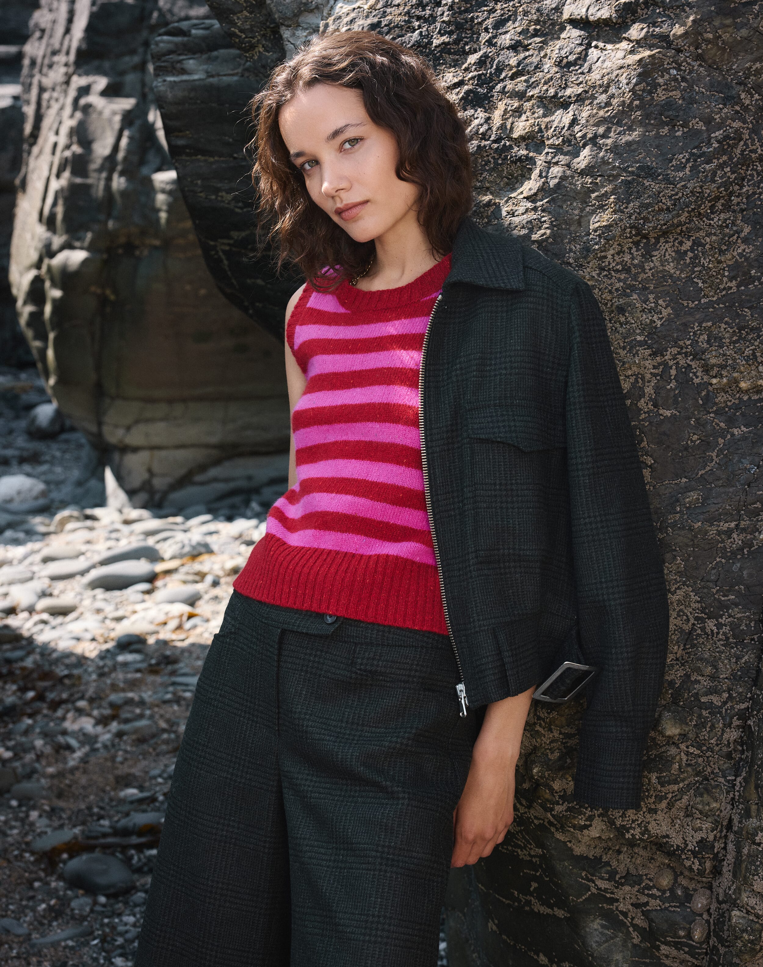 The Wool Donegal Stripe Tank