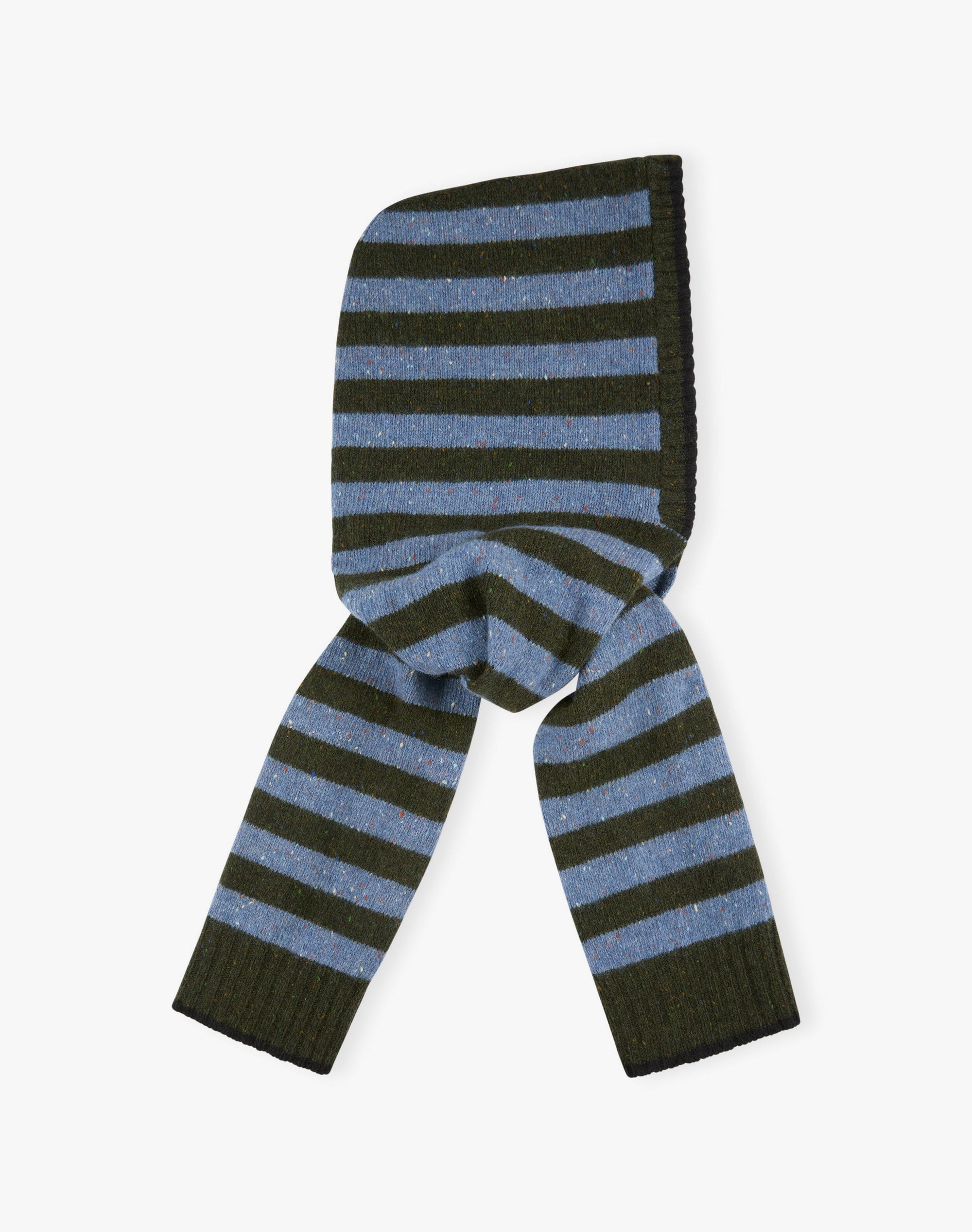 The Wool Donegal Stripe Hood