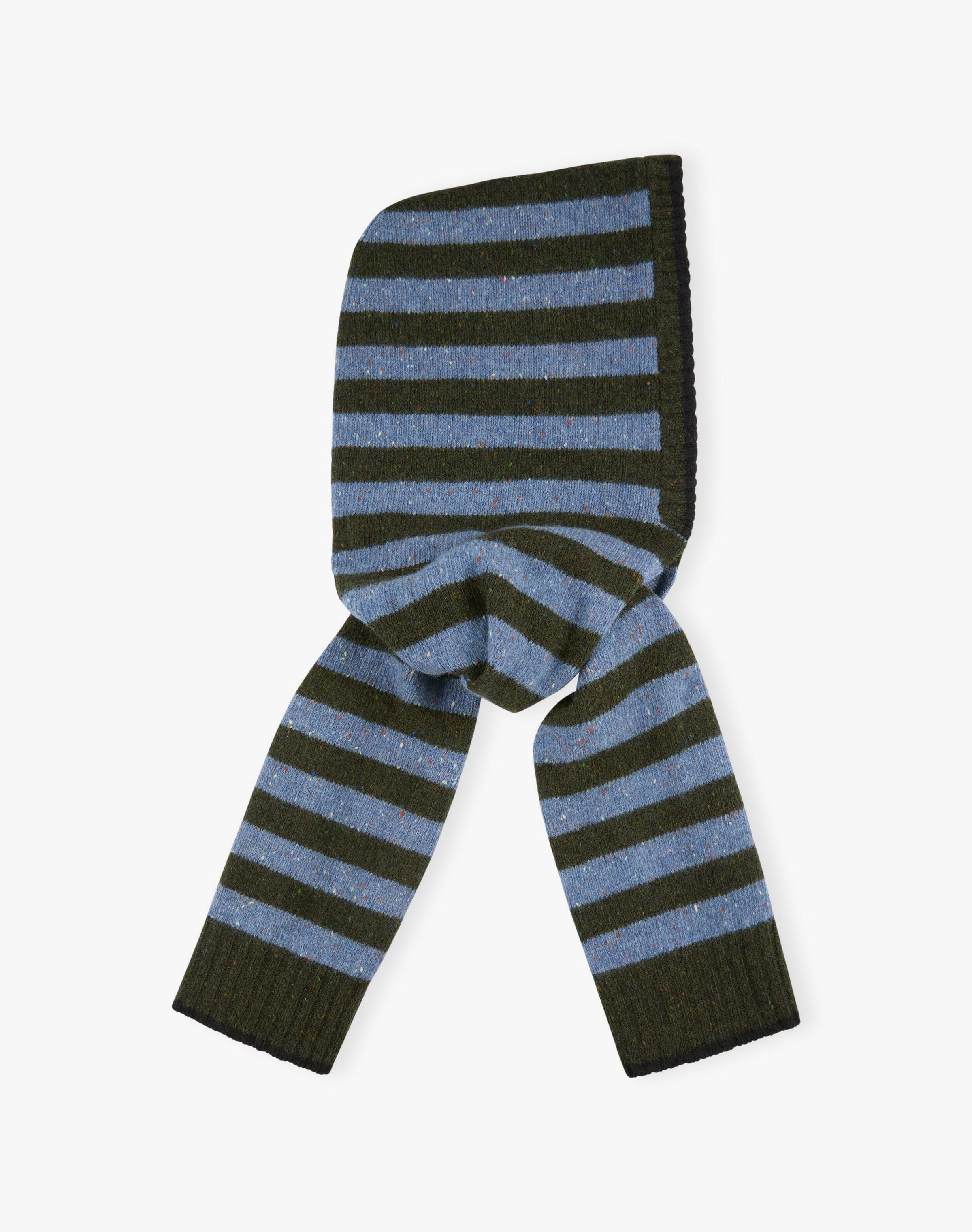 The Wool Donegal Stripe Hood