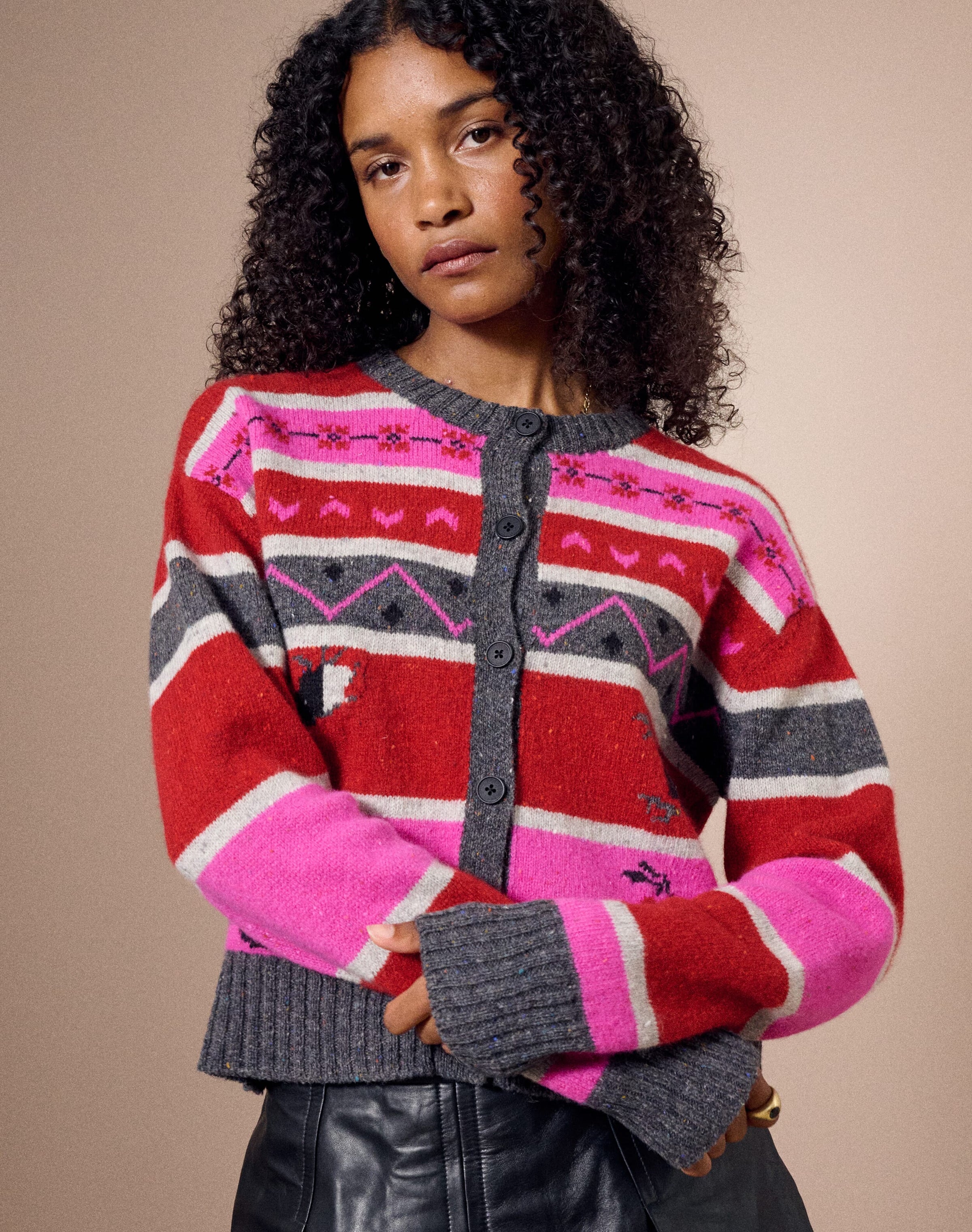 The Wool Folk Stripe Cardigan