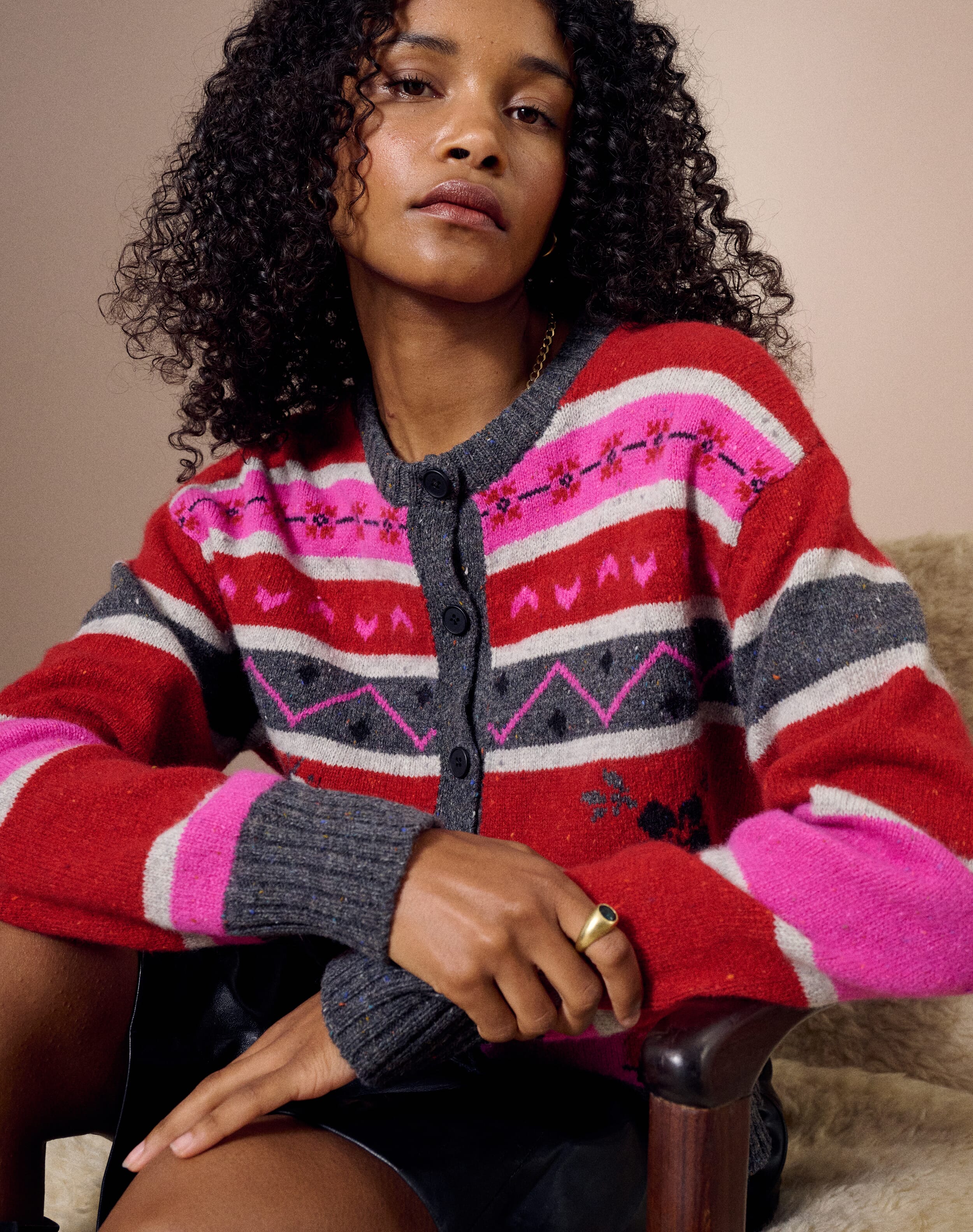The Wool Folk Stripe Cardigan