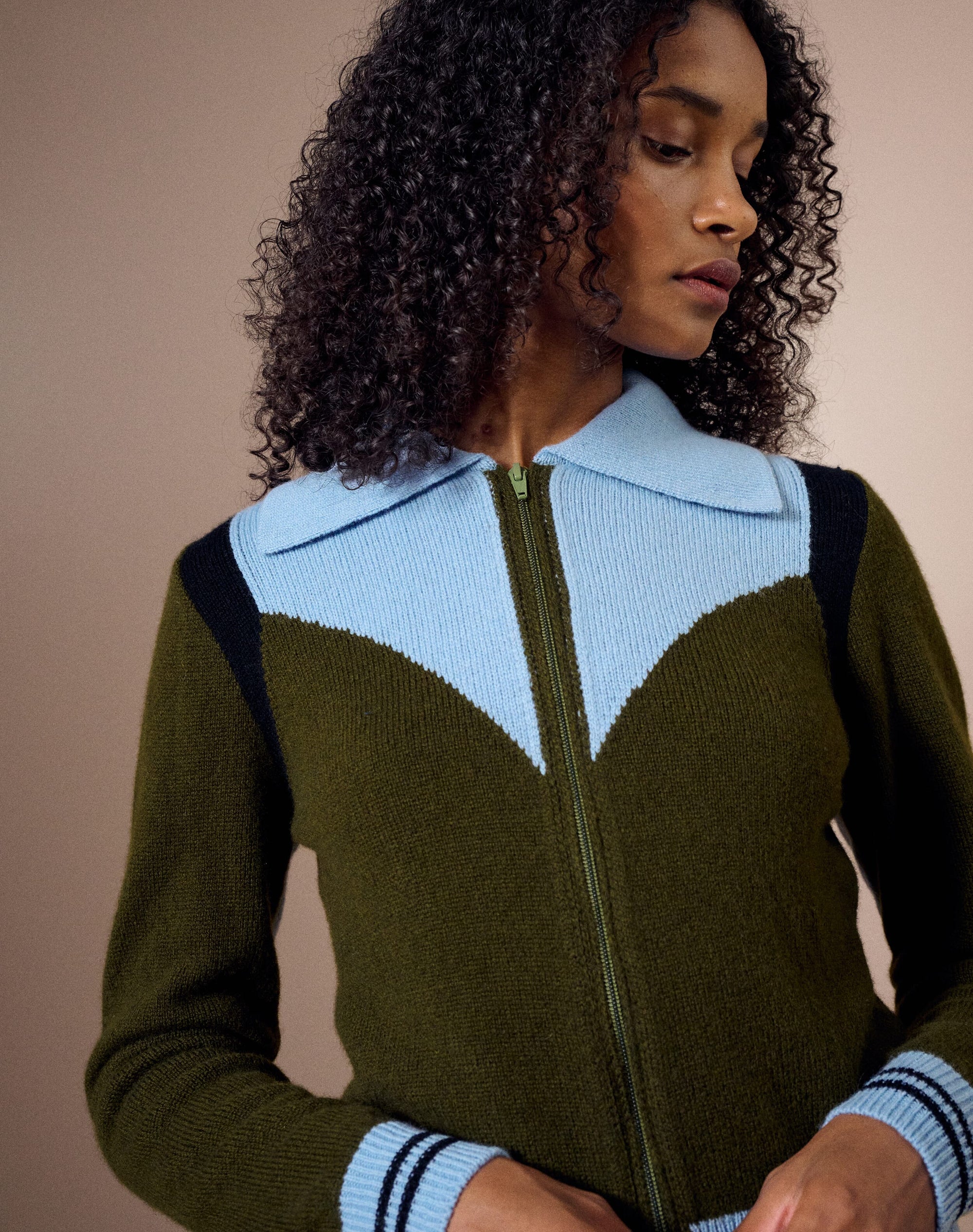 The Supersoft Lambswool Zip Jacket