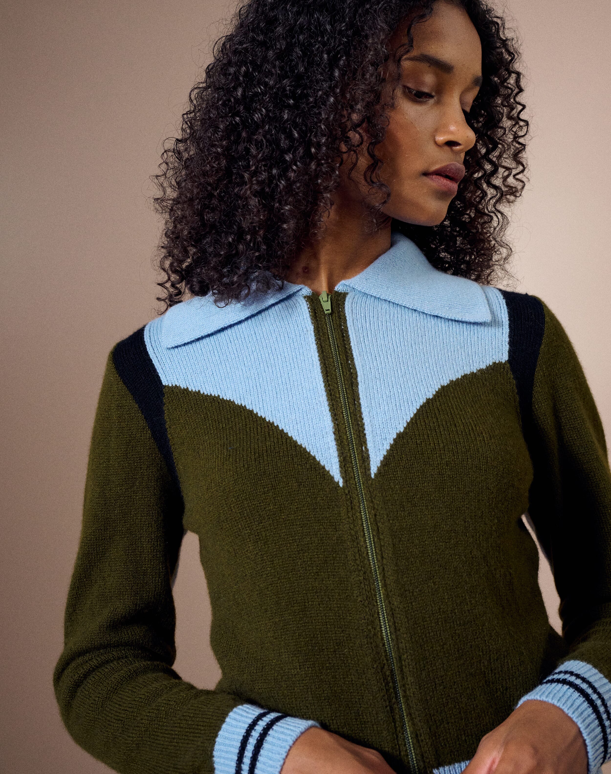 The Supersoft Lambswool Zip Jacket