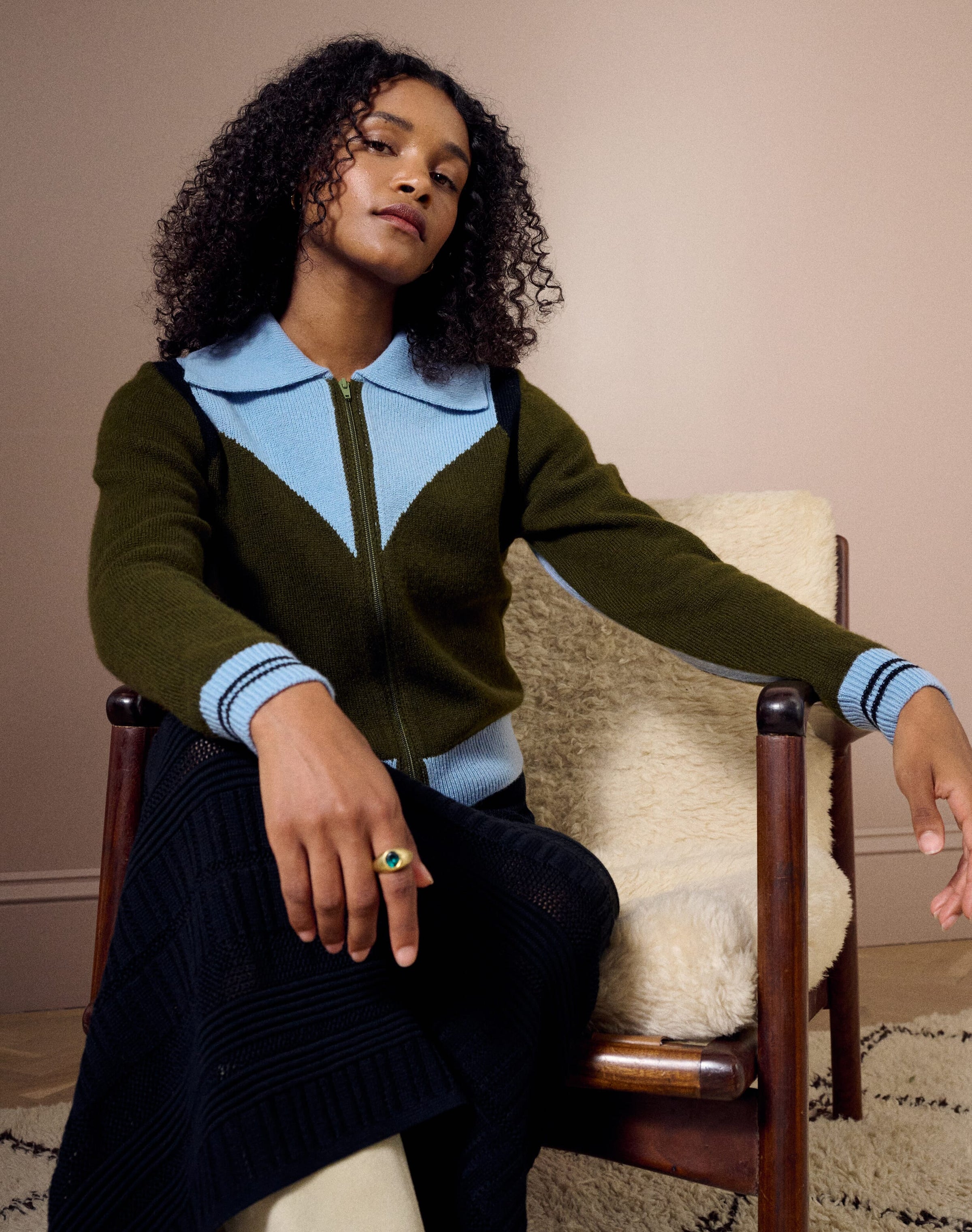 The Supersoft Lambswool Zip Jacket