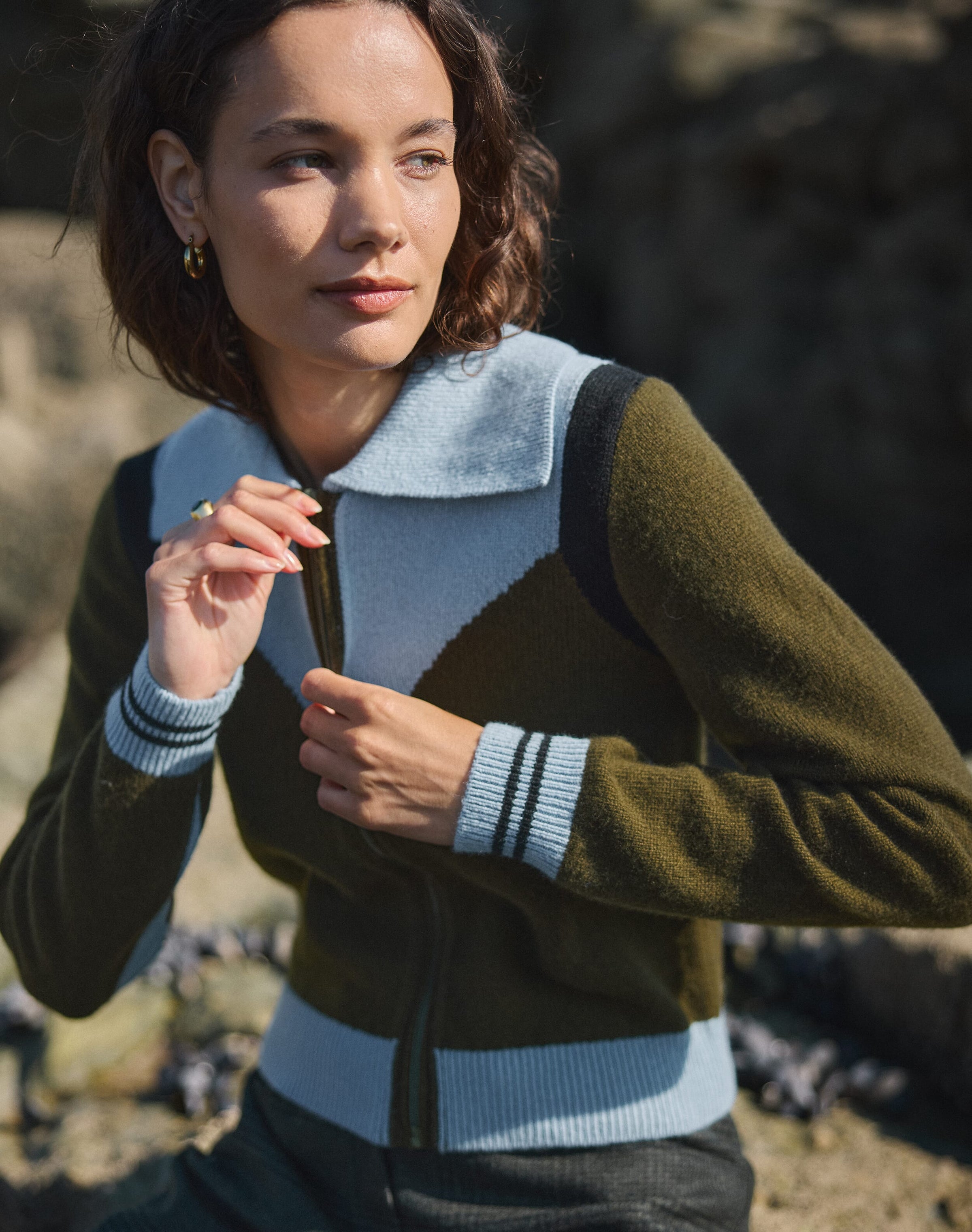 The Supersoft Lambswool Zip Jacket