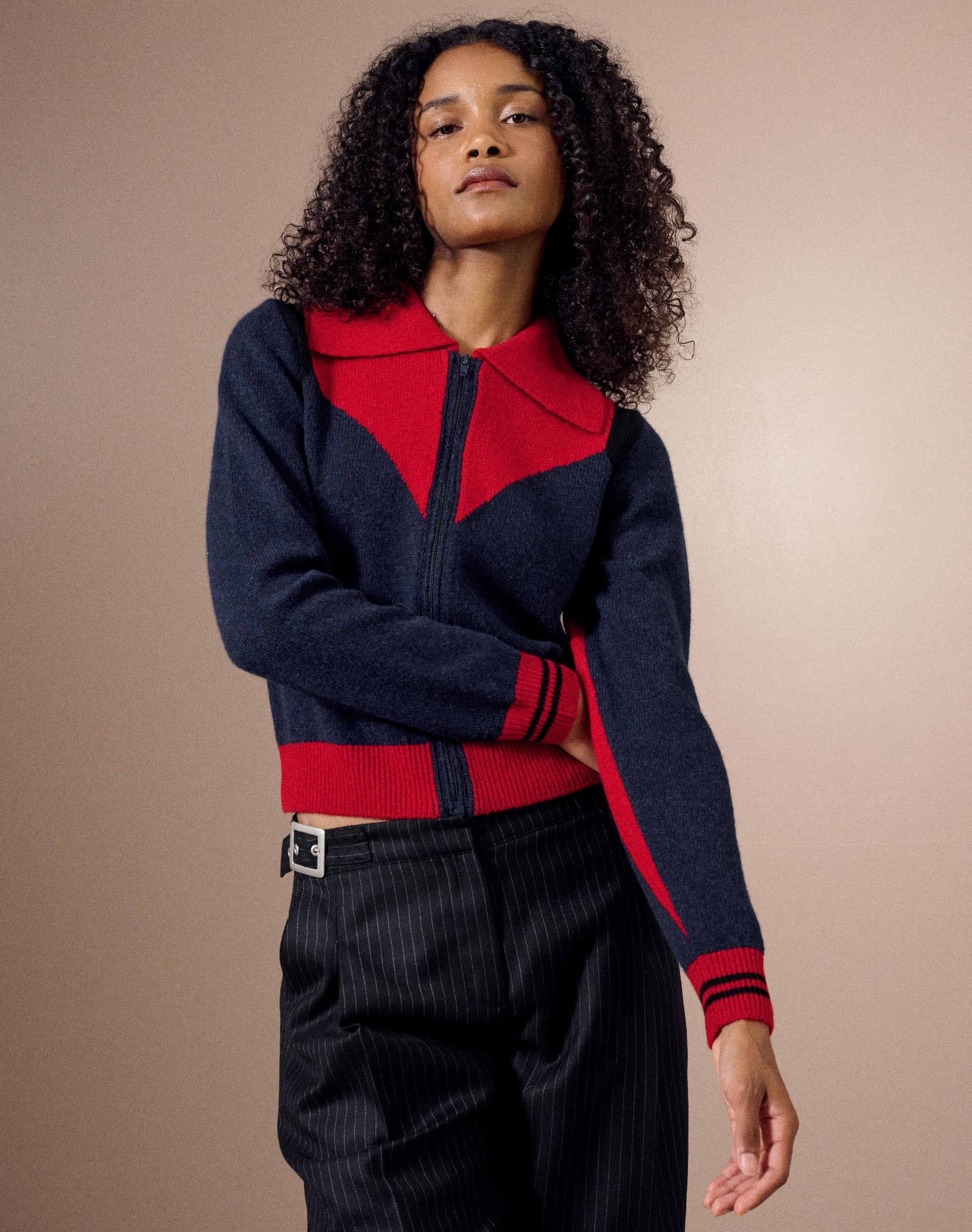 The Supersoft Lambswool Zip Jacket