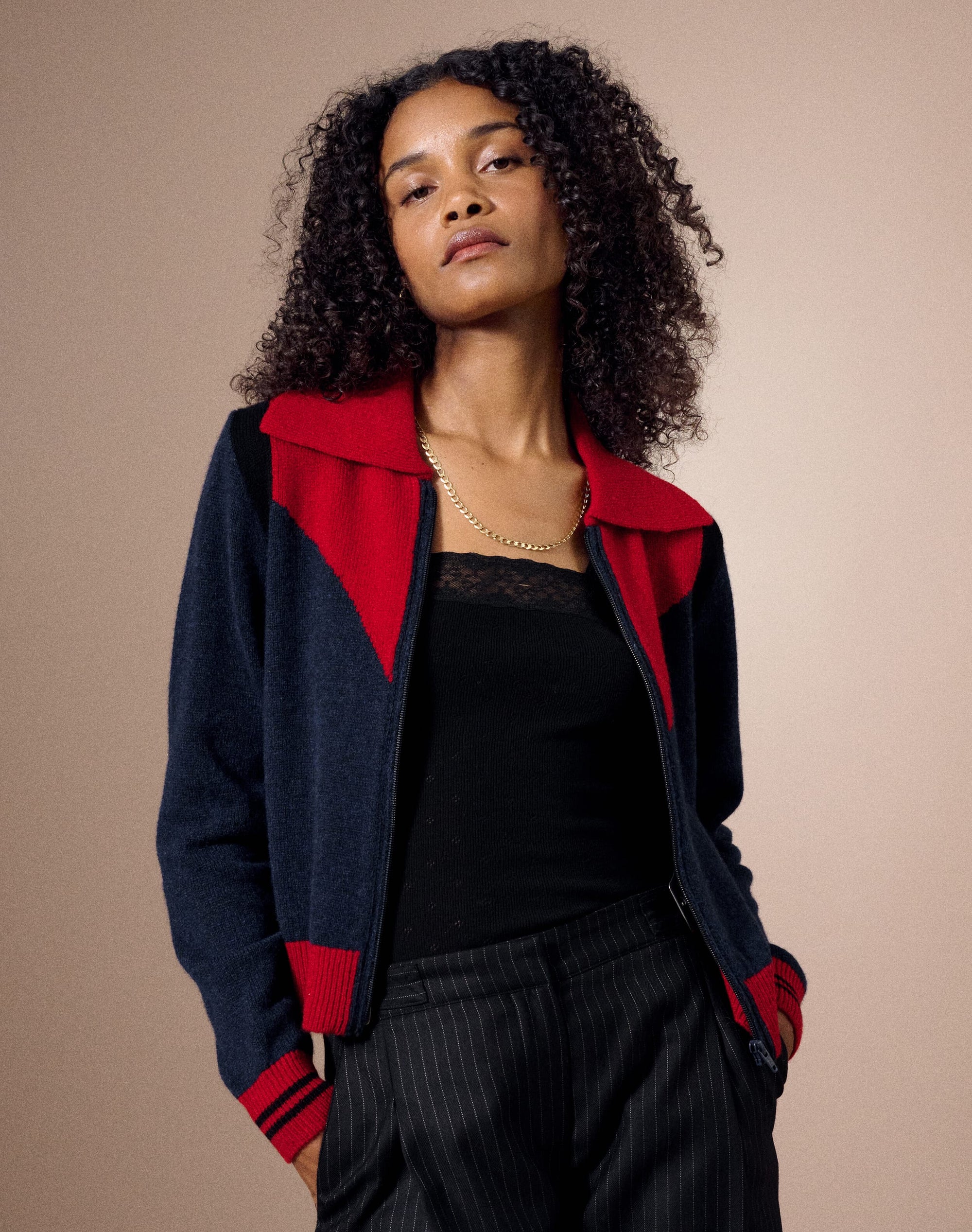 The Supersoft Lambswool Zip Jacket